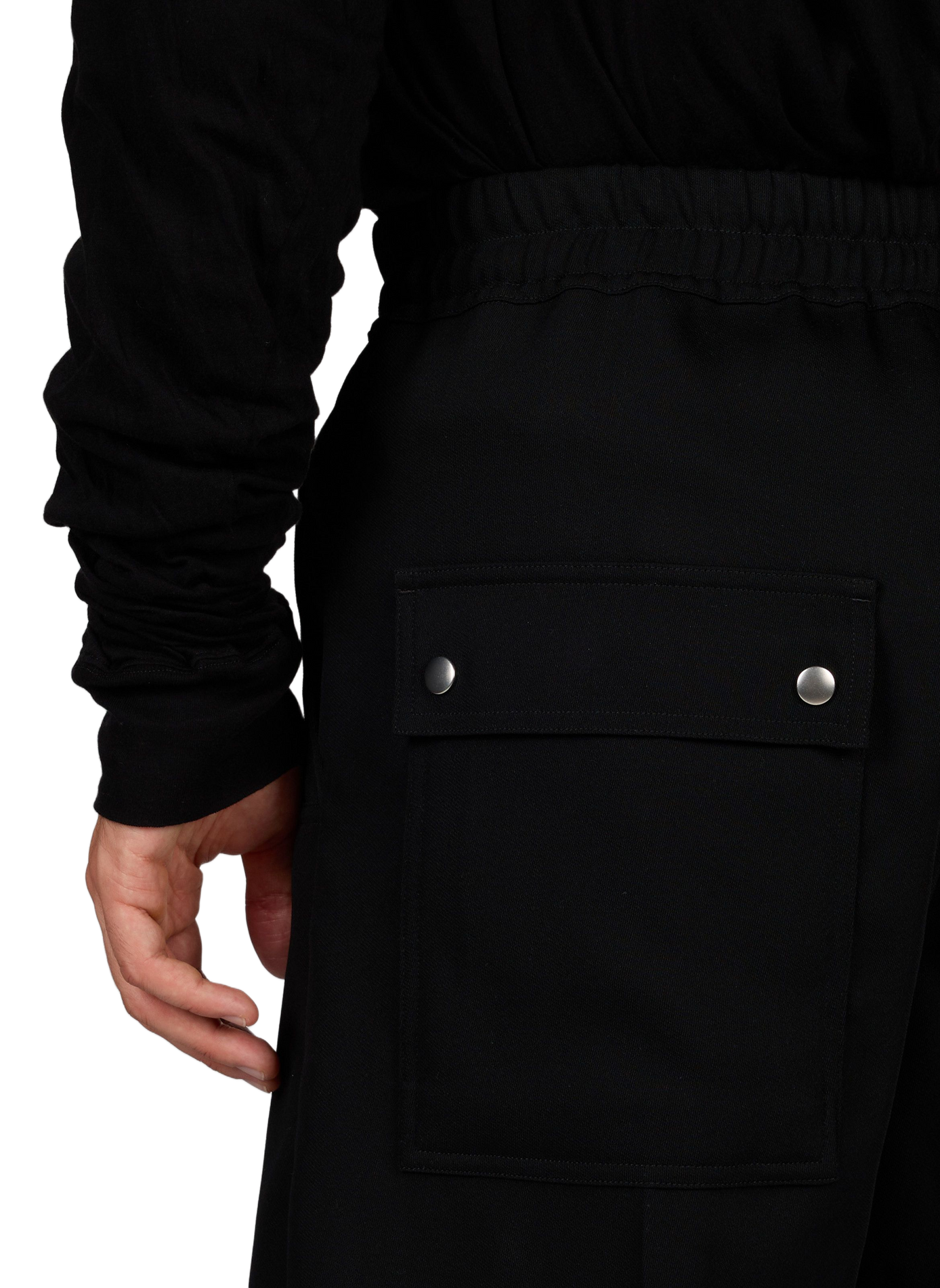Pantalon large Bela en laine RICK OWENS Noir
