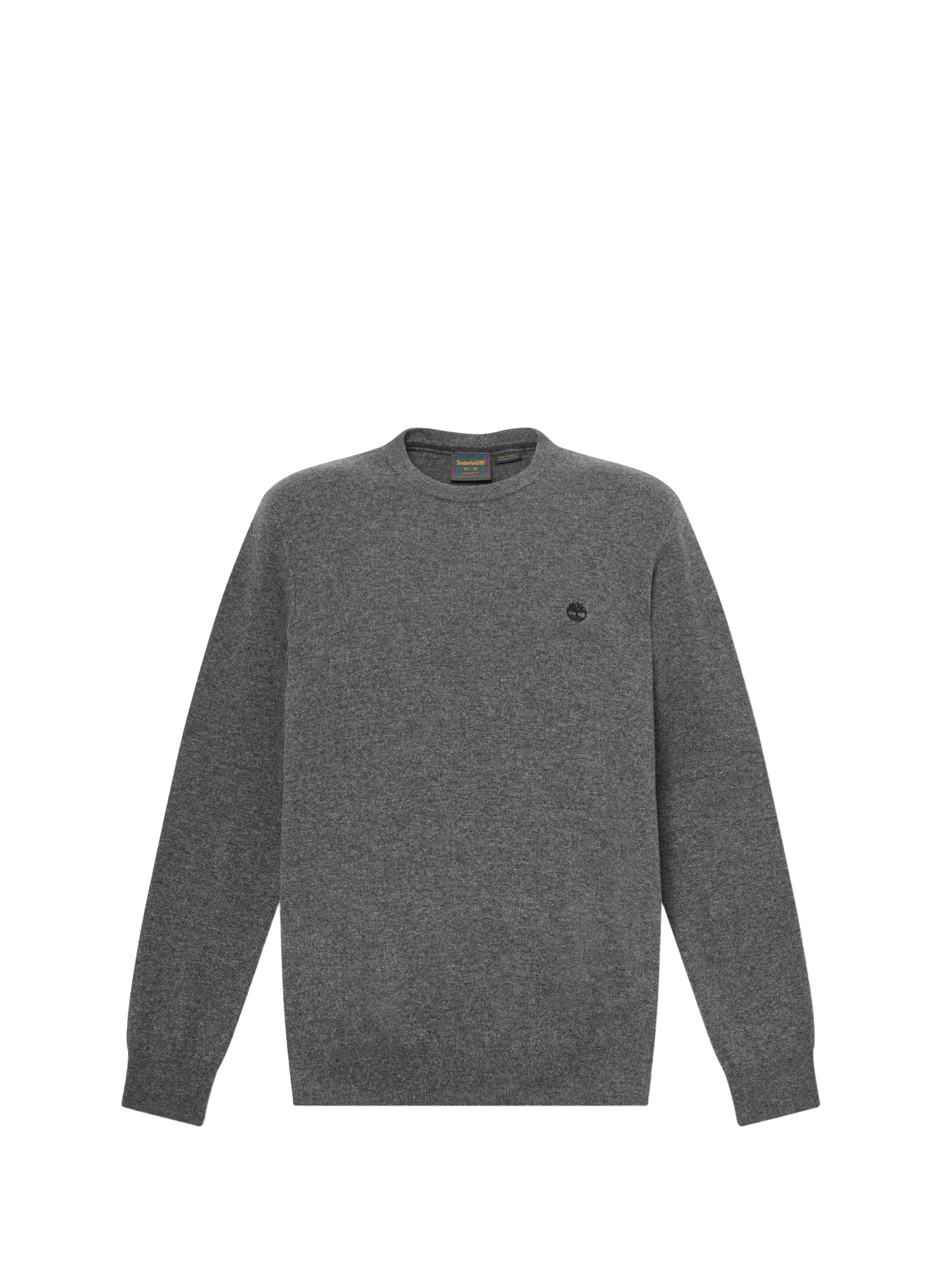 Straight wool blend sweater TIMBERLAND Grey