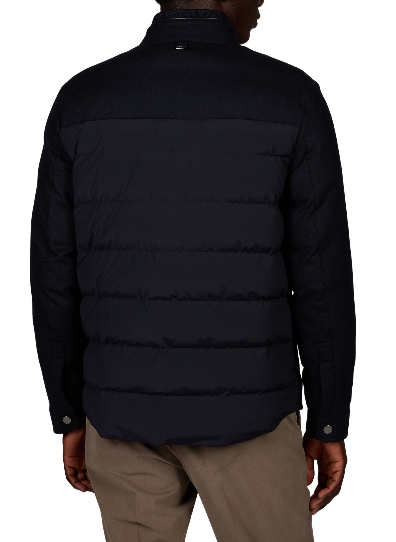 Blouson droit col montant CORNELIANI Bleu