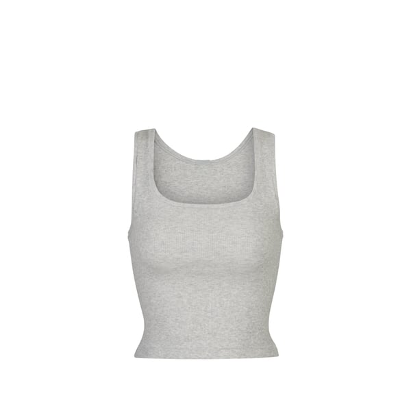 Short moulant côtelé en coton mélangé Short moulant côtelé en coton mélangé