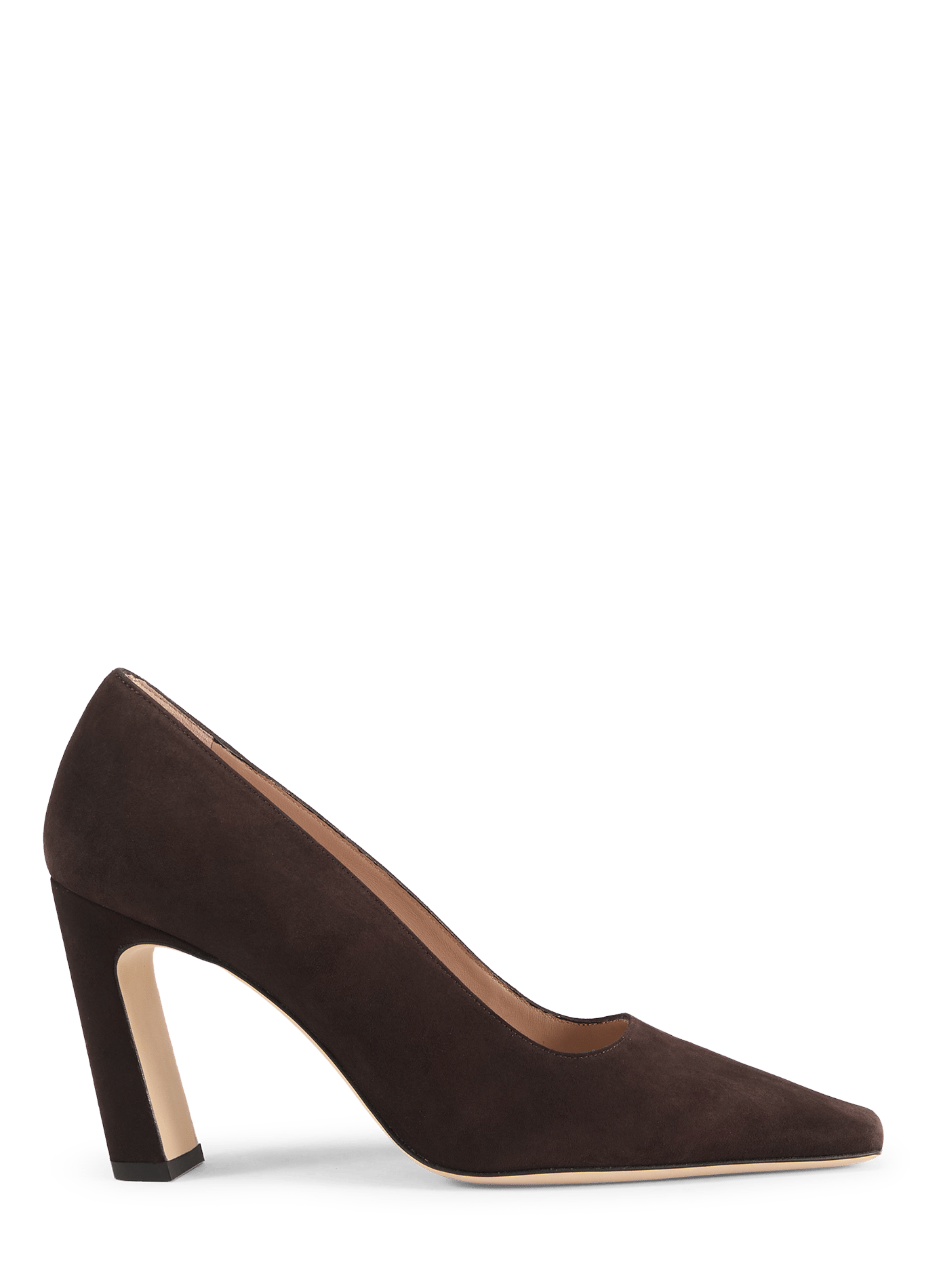Smooth leather ms pump STUART WEITZMAN Brown