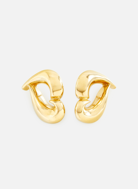 Gold plated earrings GoldenANNELISE MICHELSON 
