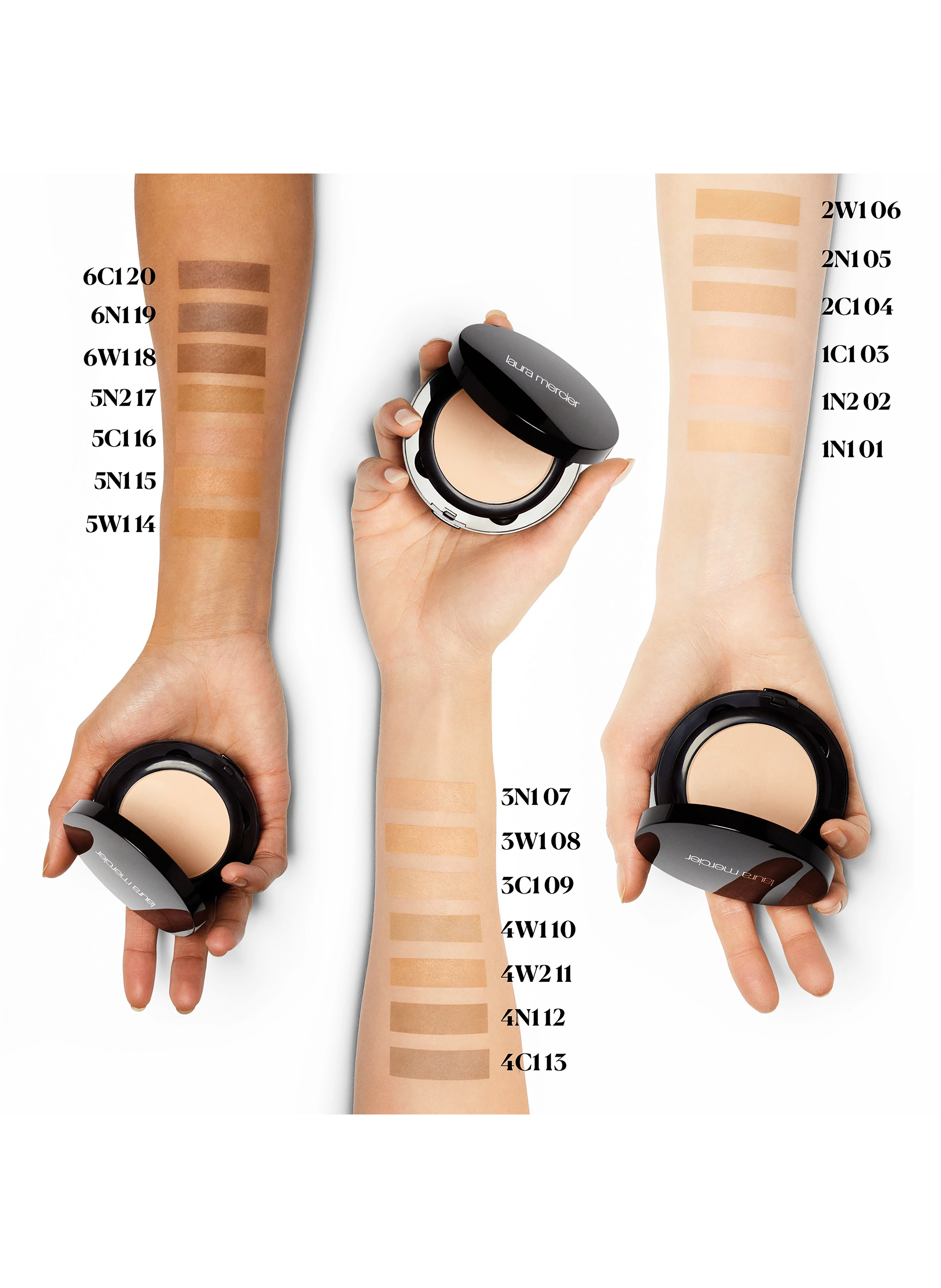 Smooth Finish Foundation Powder LAURA MERCIER 3w1 08