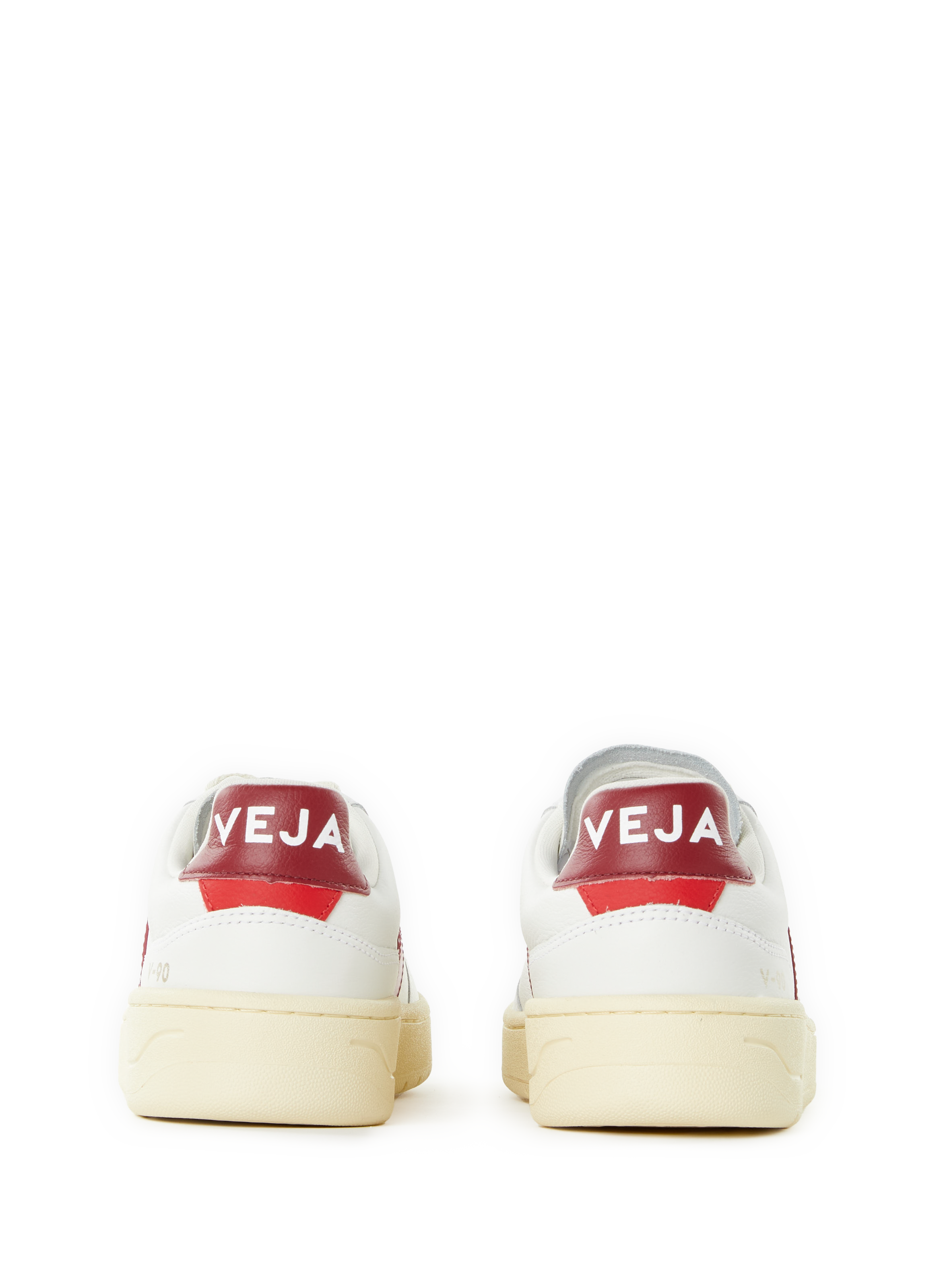 V-90 leather sneakers VEJA White