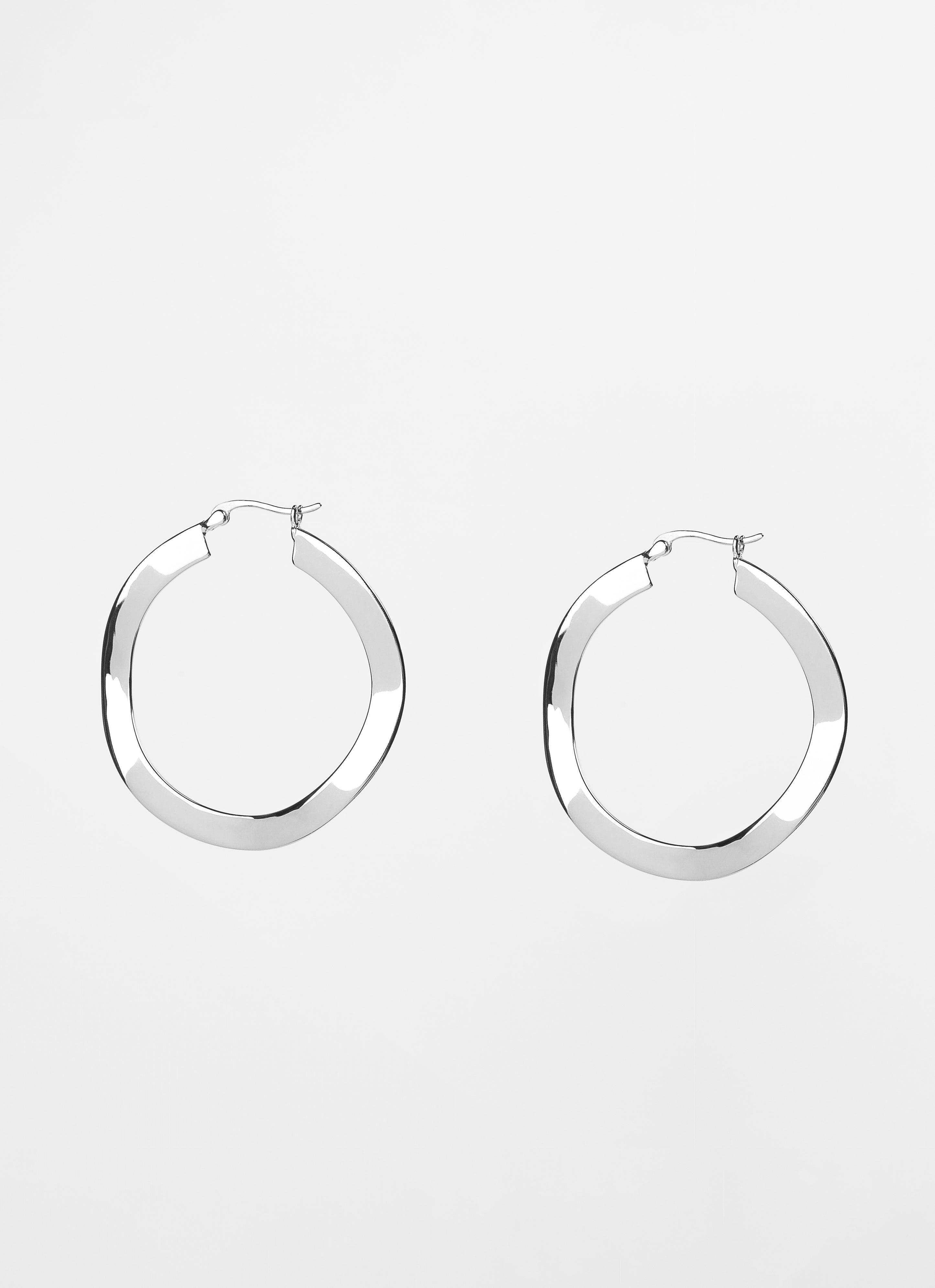 Créoles lagoon onde argent 925 ANNA SOTTILOTTA Argent