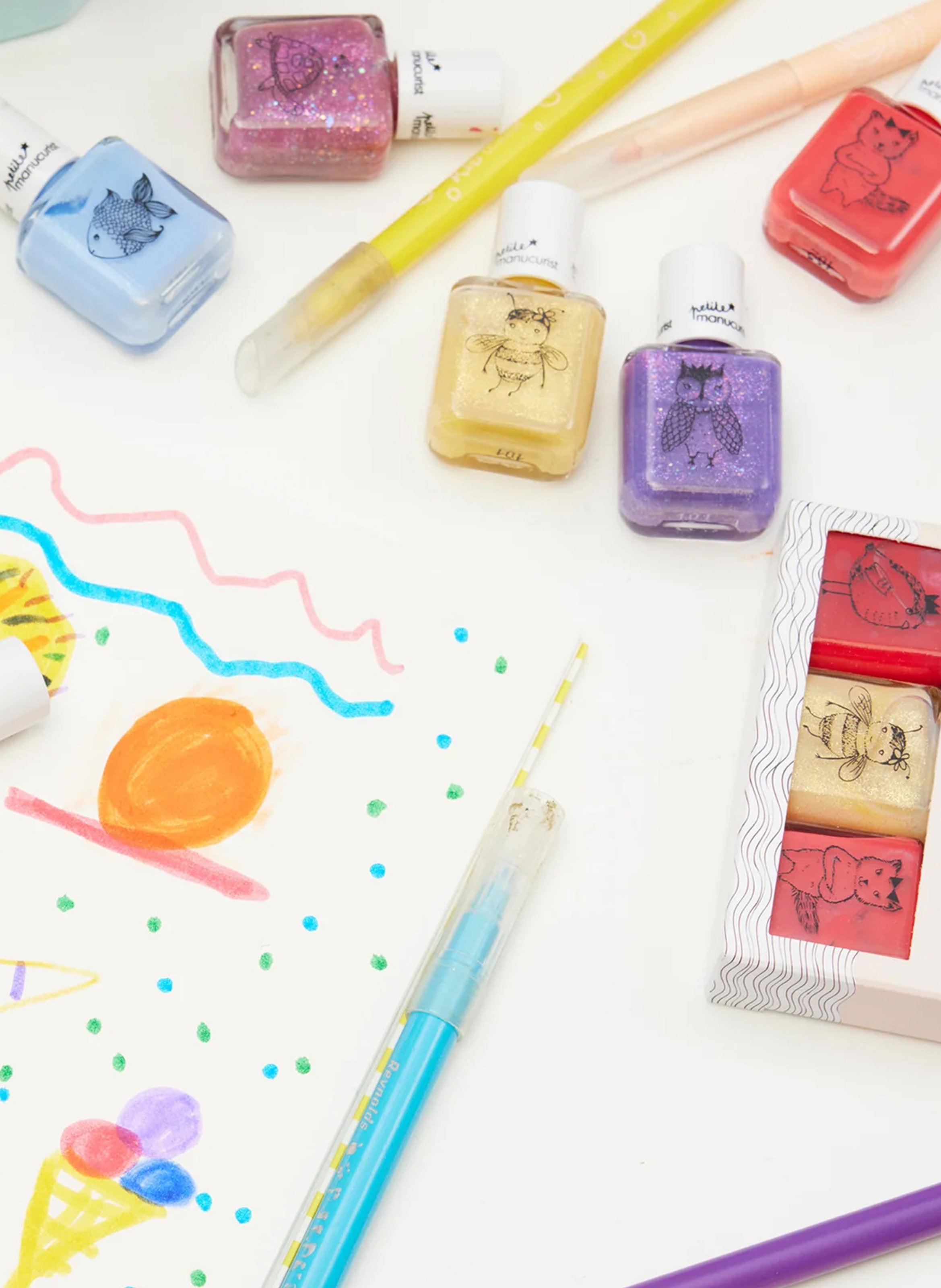 Little Manucurist - children's nail polish MANUCURIST Lily la licorne