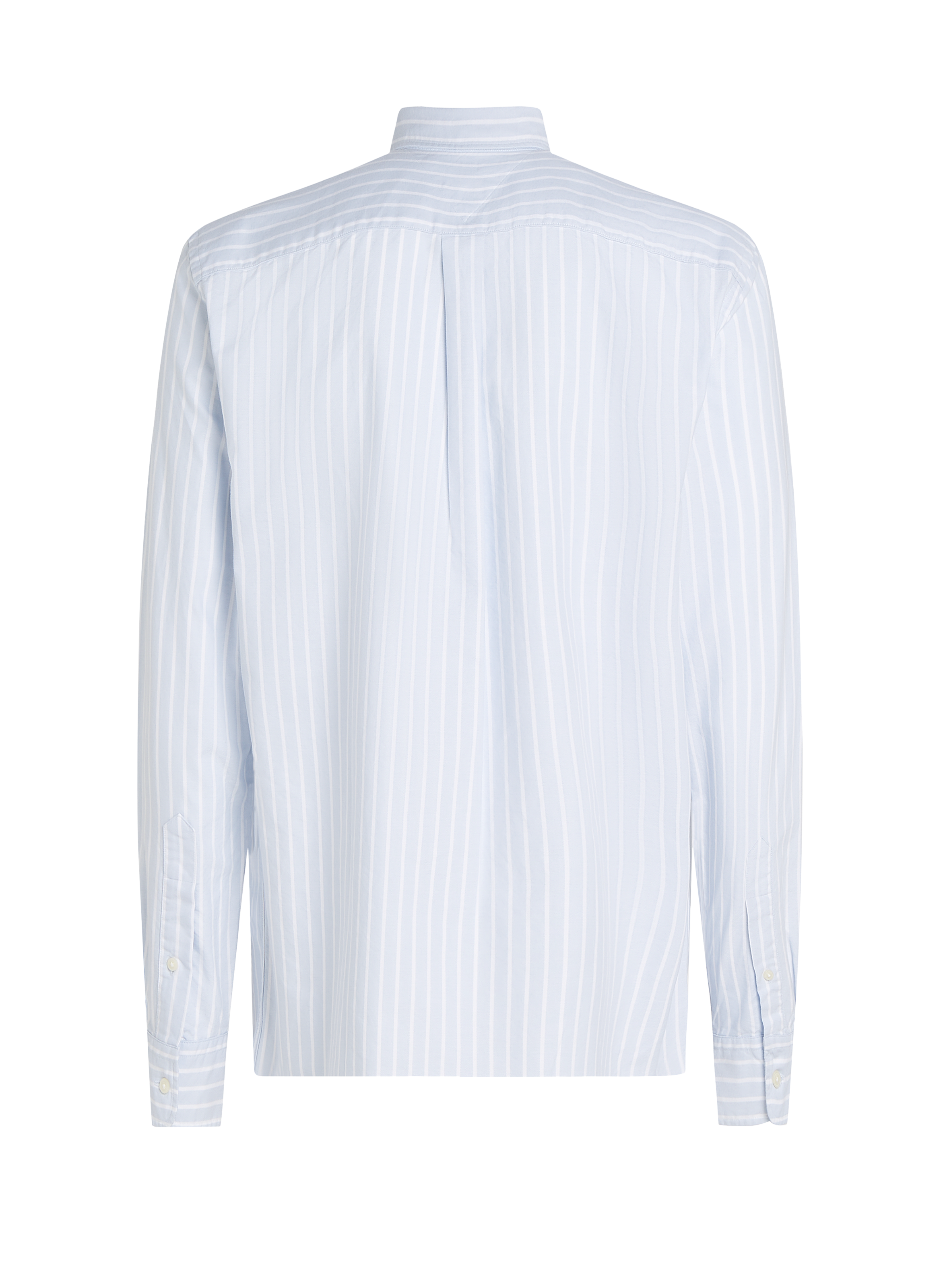 Chemise rayée en coton Bleu