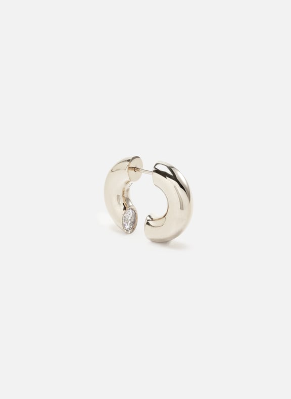 Clear Blown Peekaboo Earring ALAN CROCETTI Clear Blown Peekaboo Earring ALAN CROCETTI