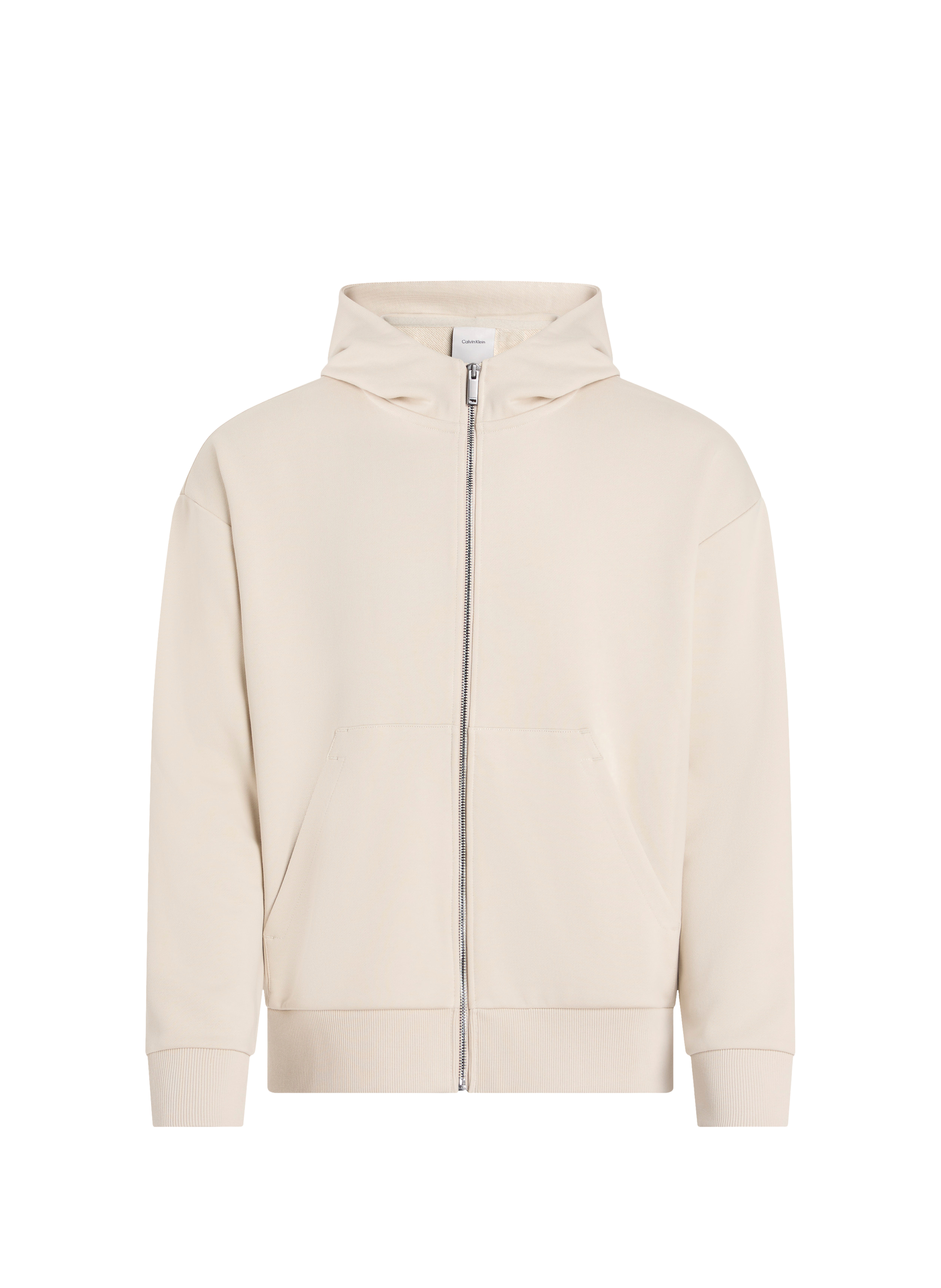 Hoodie en coton  CALVIN KLEIN Beige