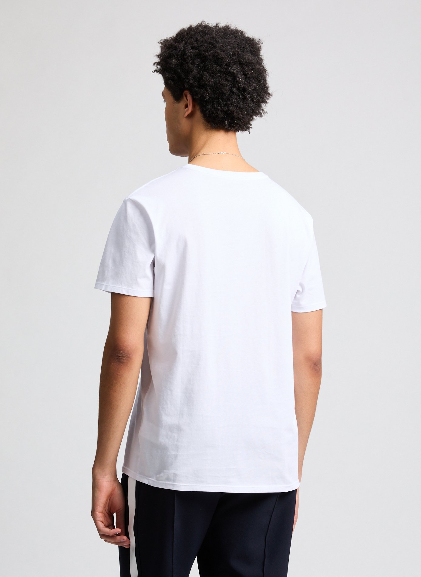Set of 3 cotton t-shirts LACOSTE White