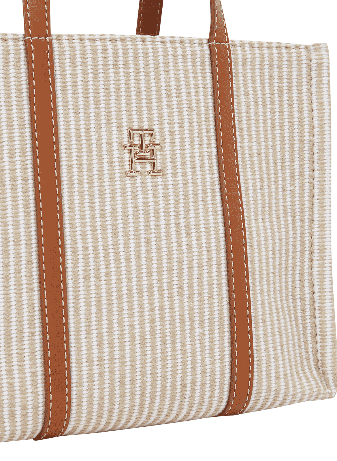 Sac cabas tressé  TOMMY HILFIGER Multicolore