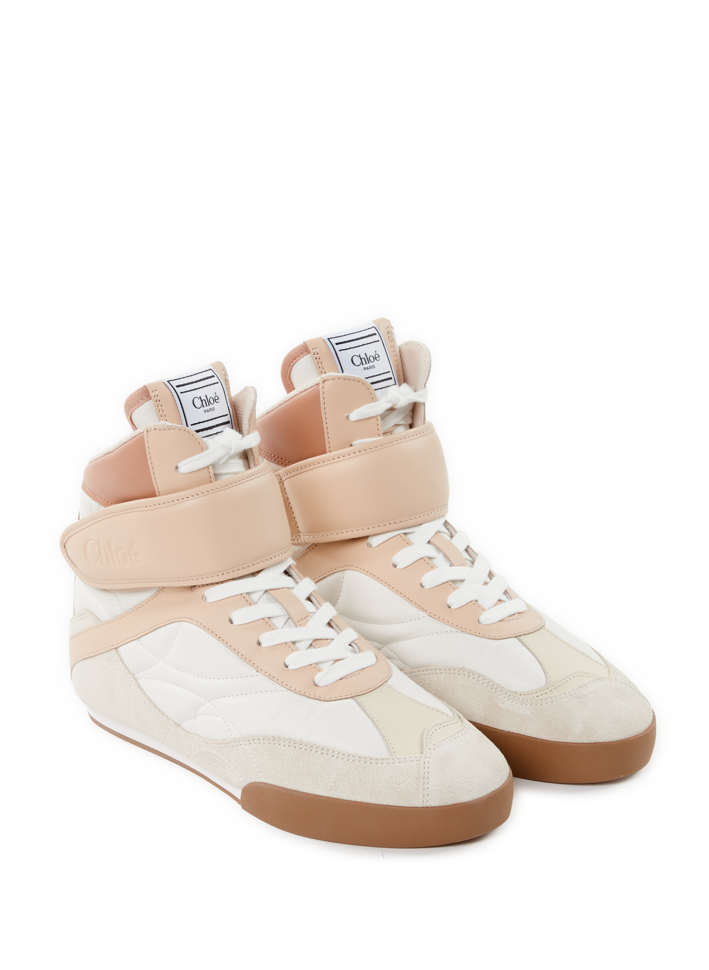 Baskets montantes Chloé Kick CHLOÉ Beige