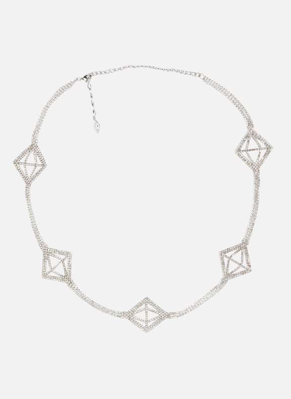 Ceinture bijoux en strass beah Argent by BA&SH BA&SH Ceinture bijoux en strass beah Argent