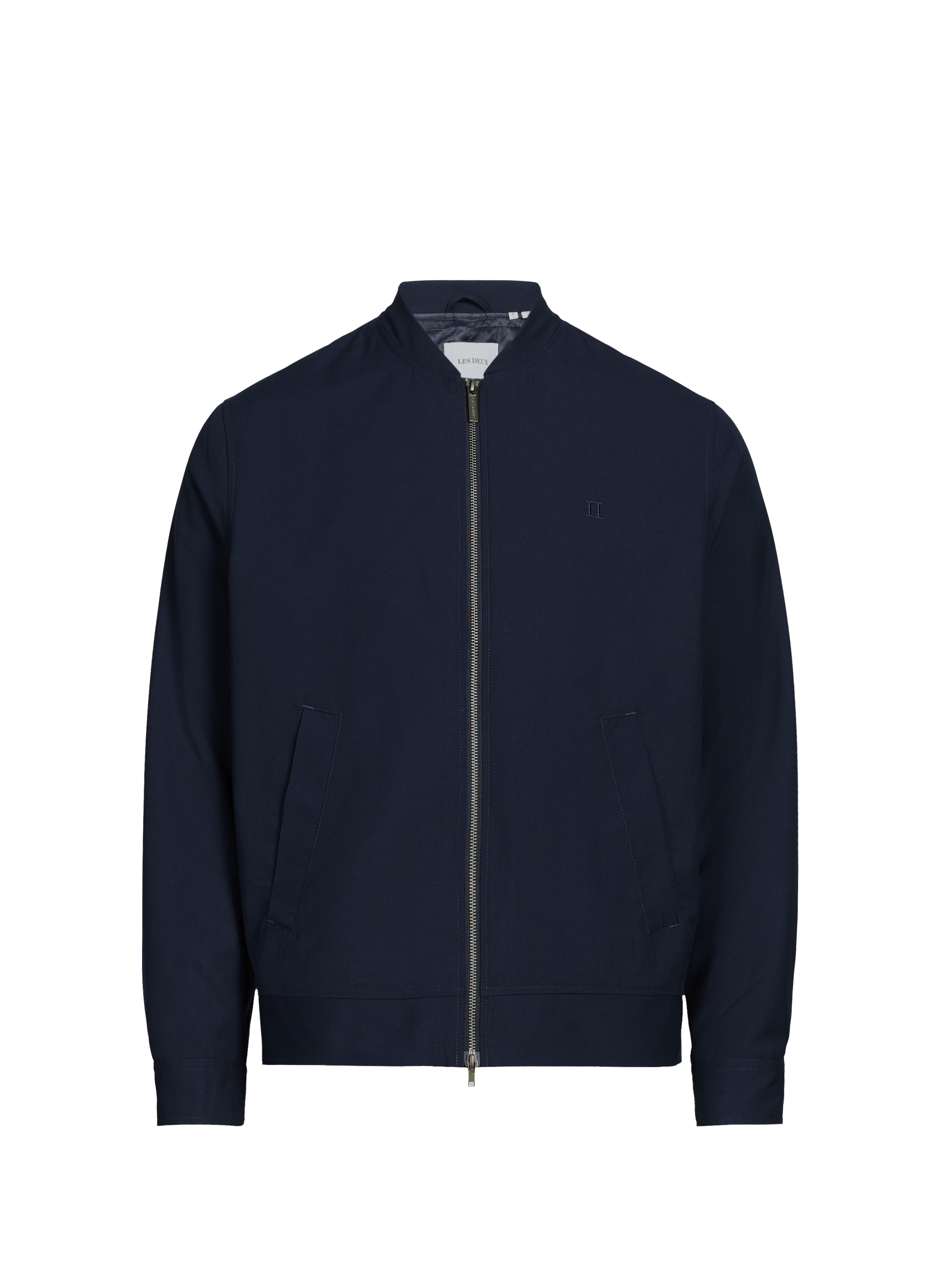Blouson droit col baseball LES DEUX Bleu
