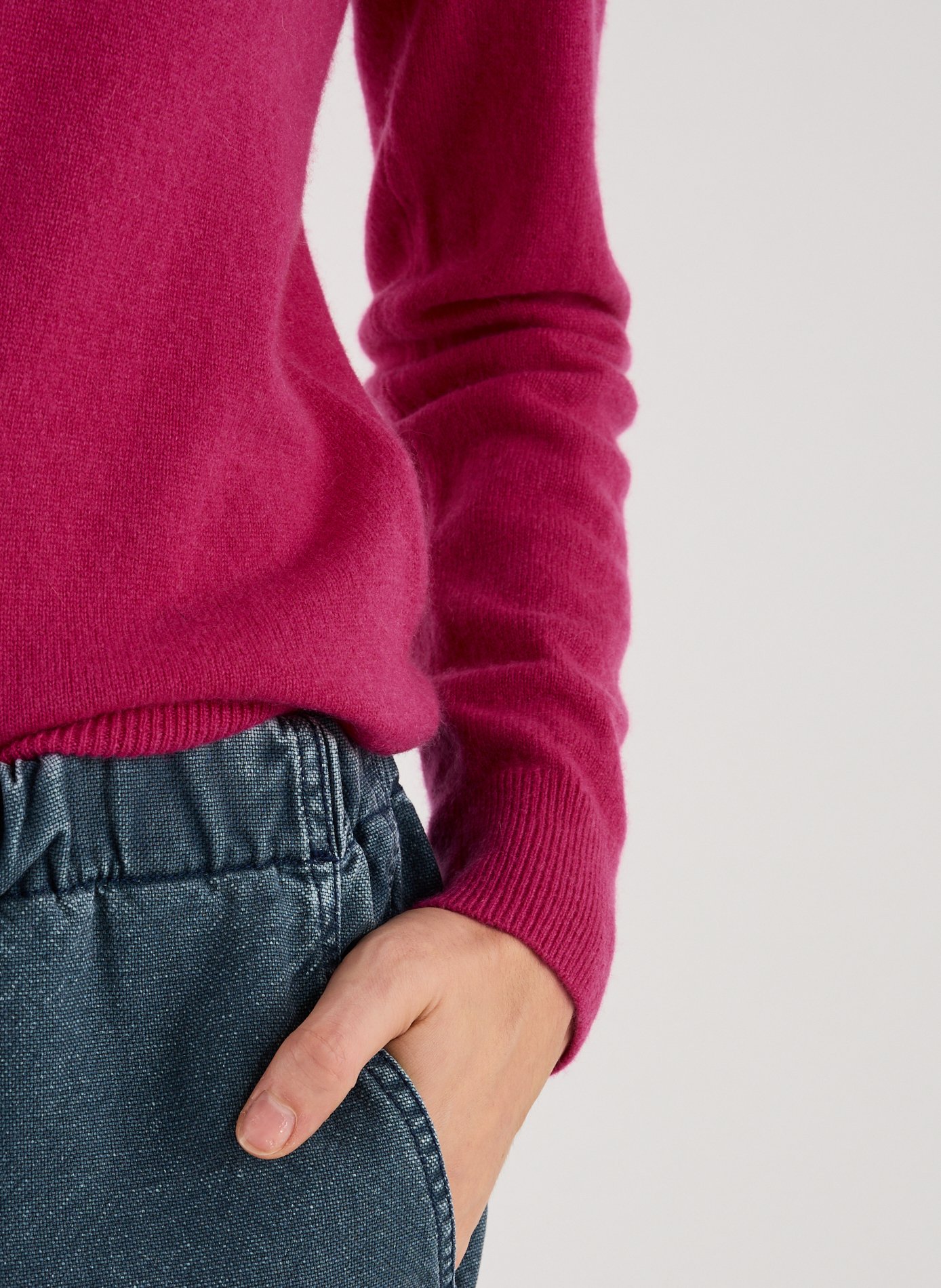  Cashmere jumper AU PRINTEMPS PARIS Pink