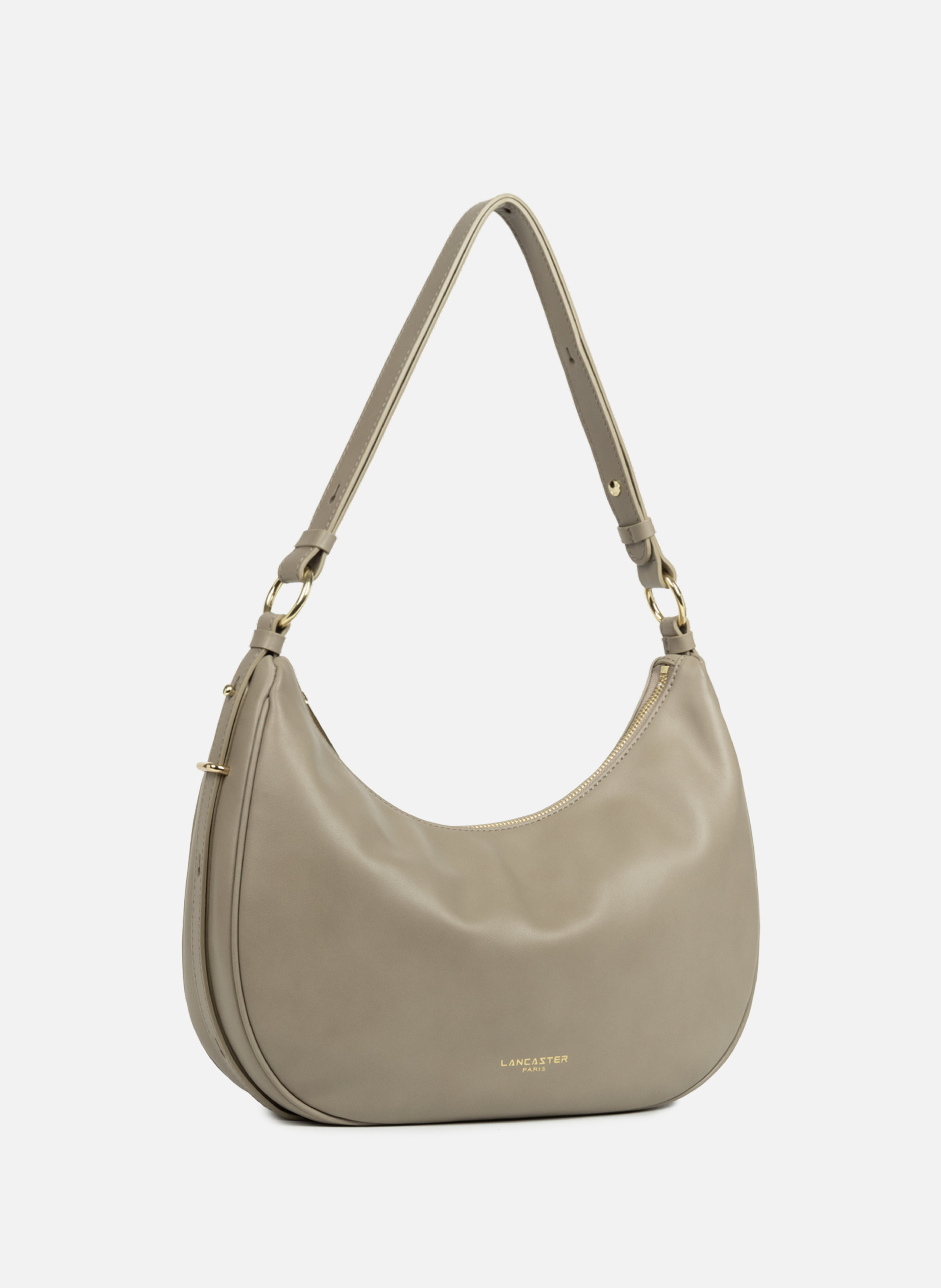 Grand sac besace - donna aria LANCASTER Gris