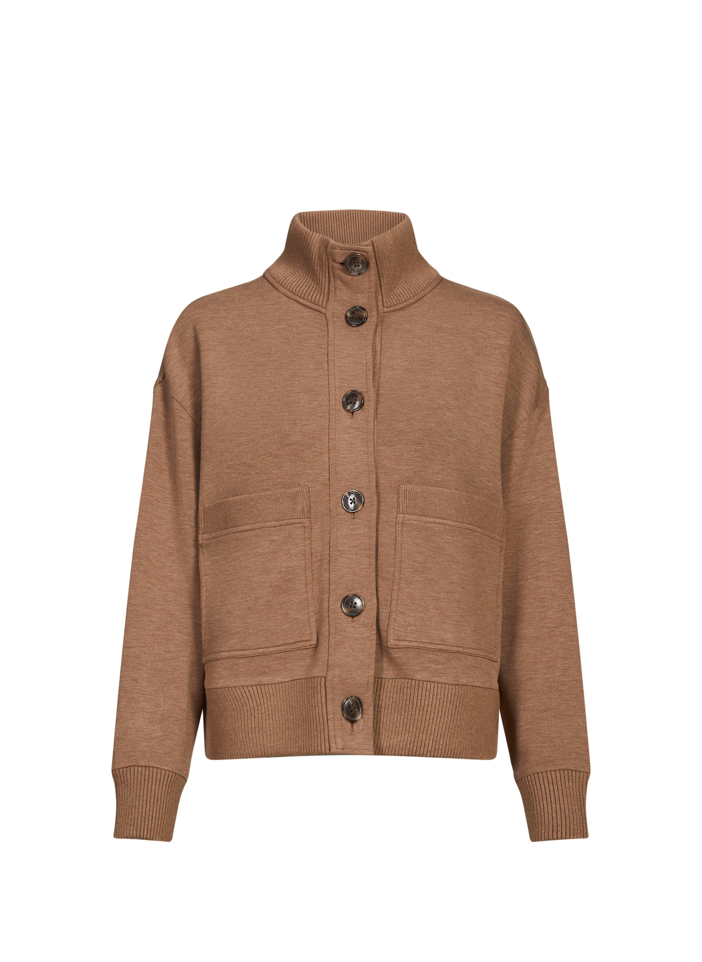 VARLEY Cardigan uni Marron