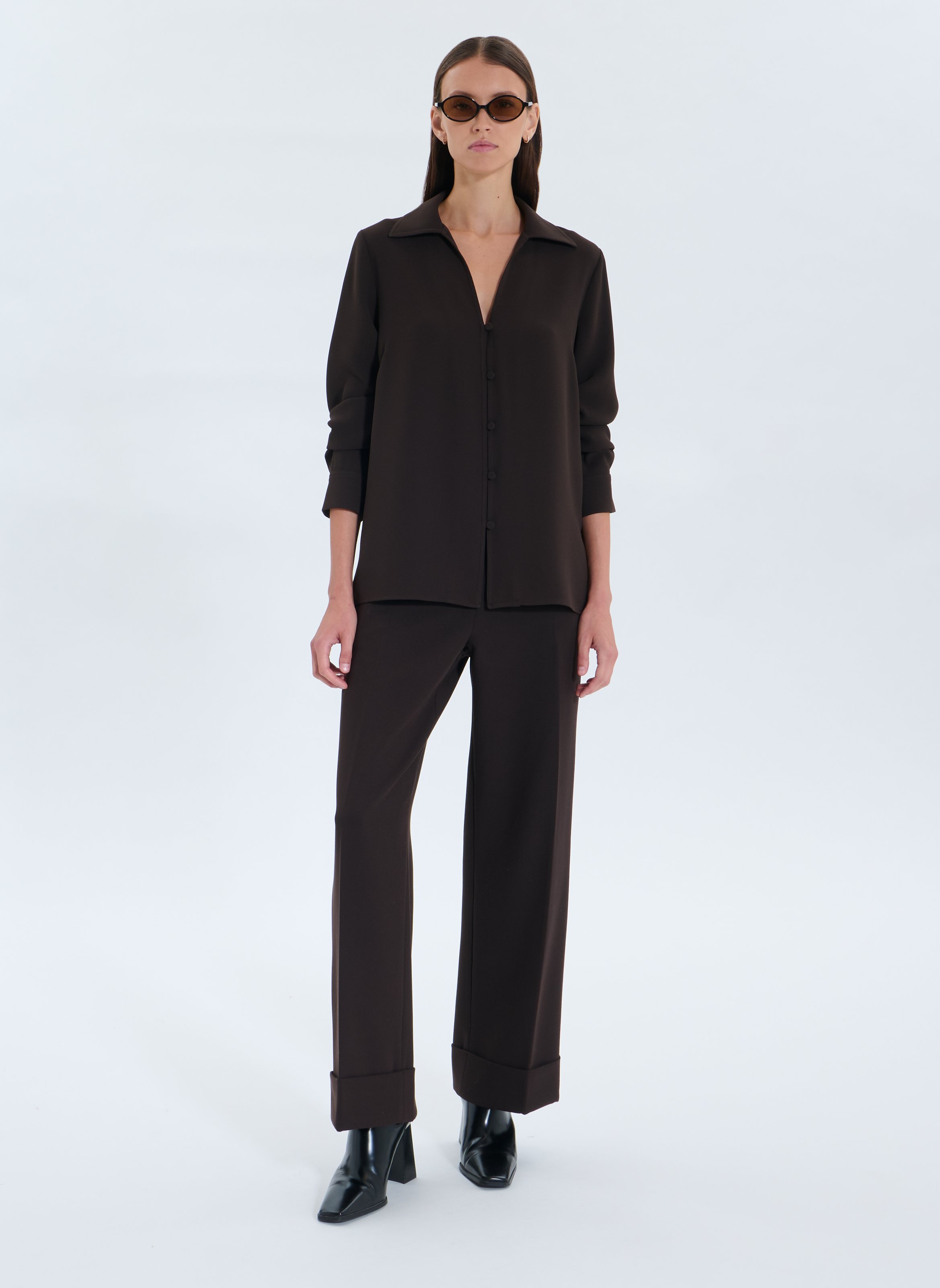 Chemise  carma ZAPA Marron