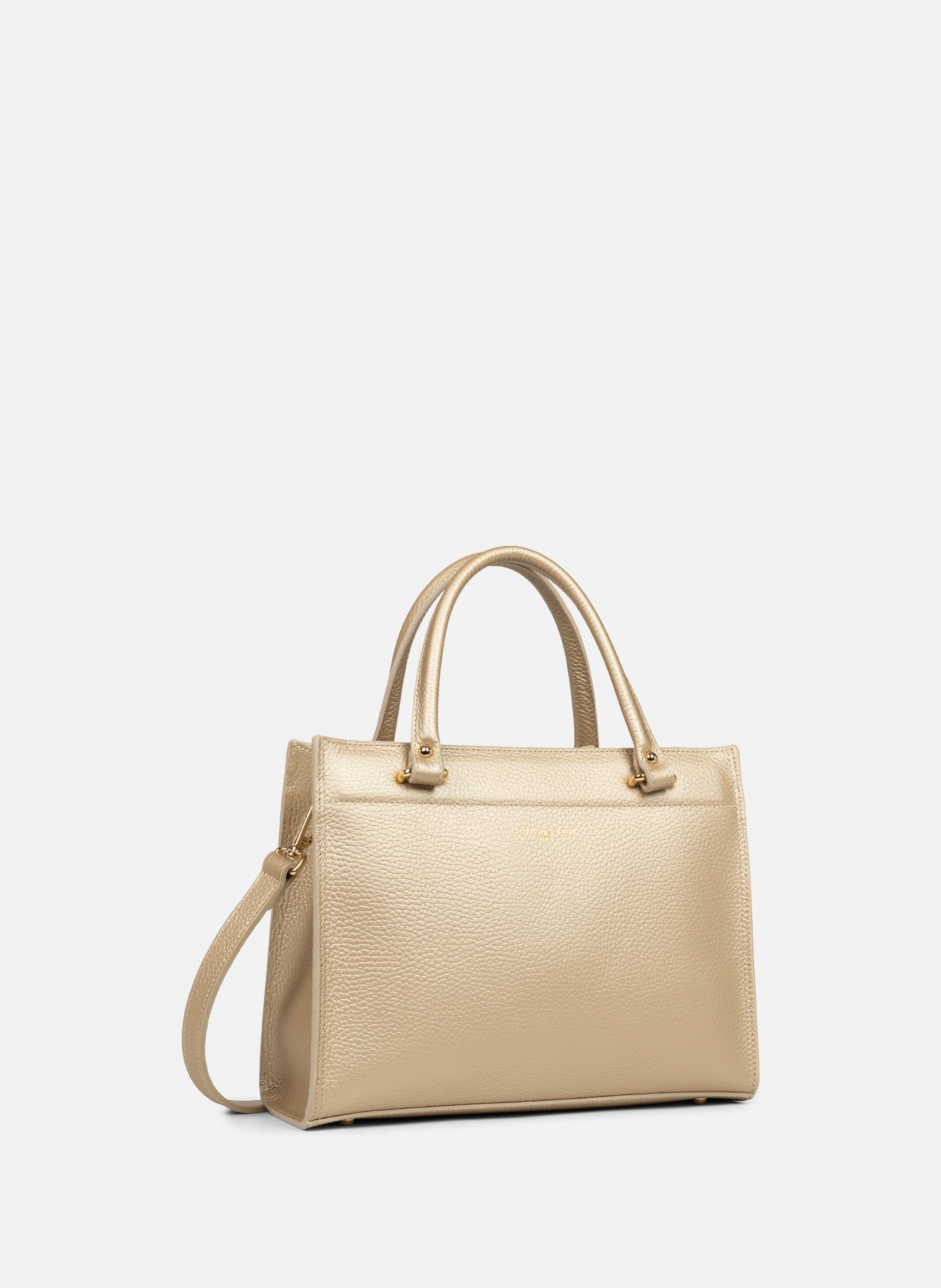 M handbag - Foulonné Double LANCASTER Golden