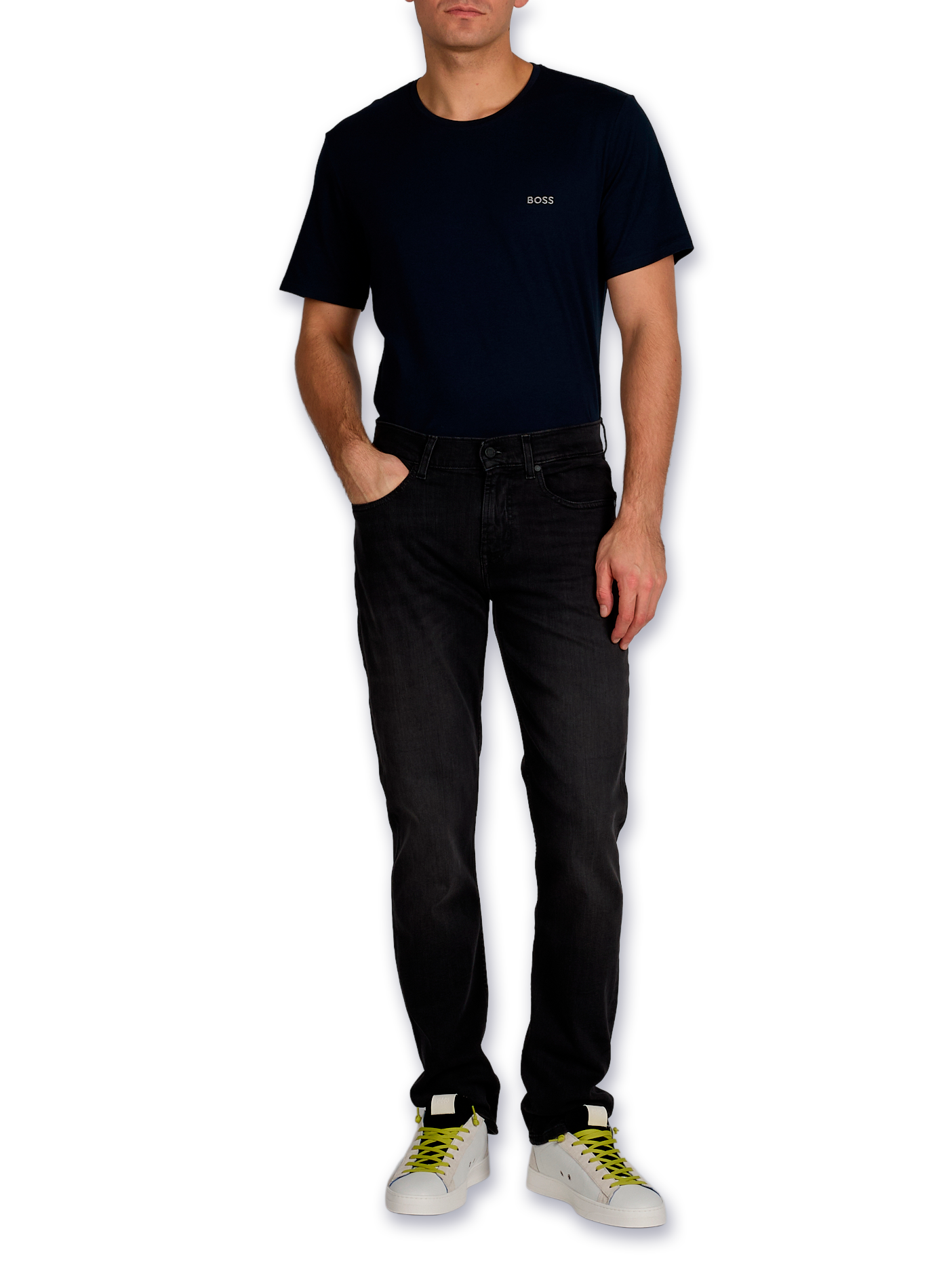 Slim jeans 7 FOR ALL MANKIND Black