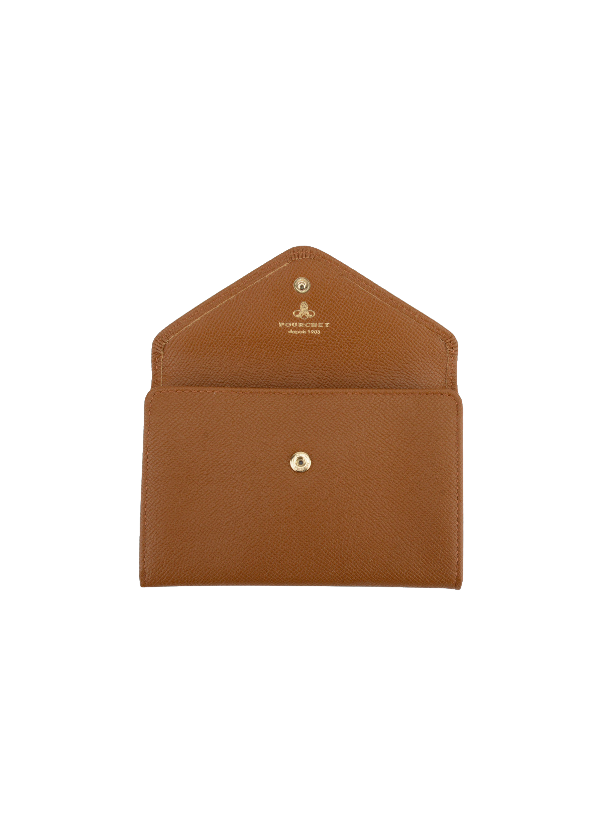 Cassetta cuir | sac porté épaule en cuir de vachette POURCHET Marron