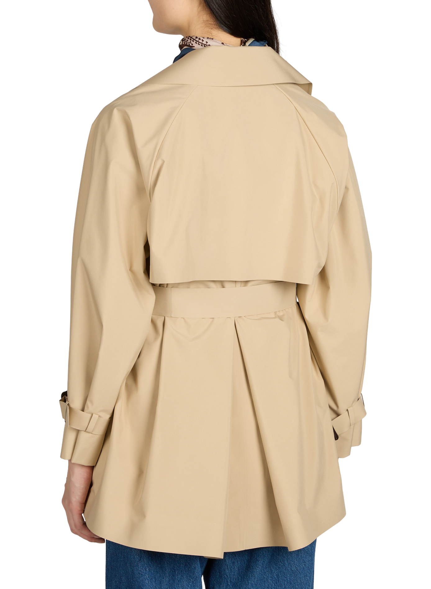 Waterproof cotton trench coat WEEK END Beige