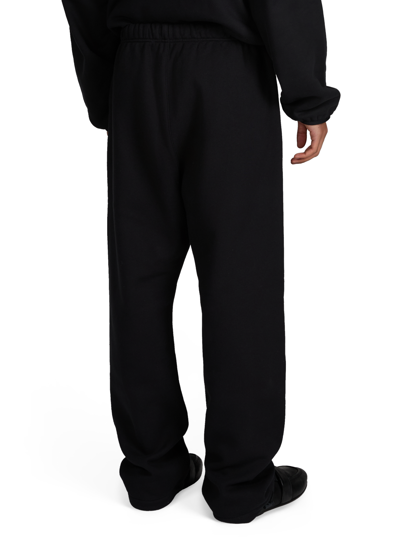 Cotton-blend joggers FEAR OF GOD ESSENTIALS Black