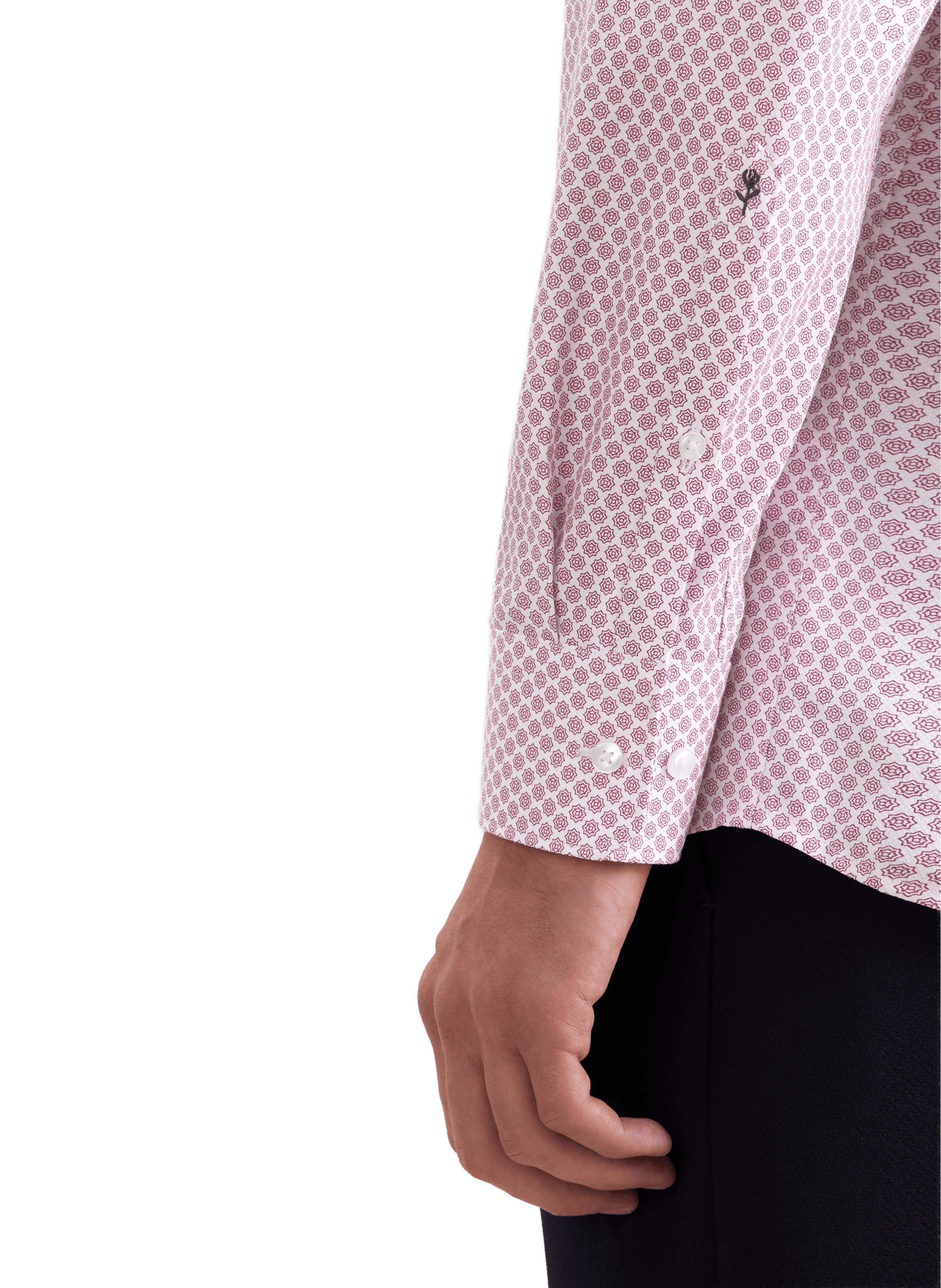 Chemise à motifs en coton SEIDENSTICKER Rose