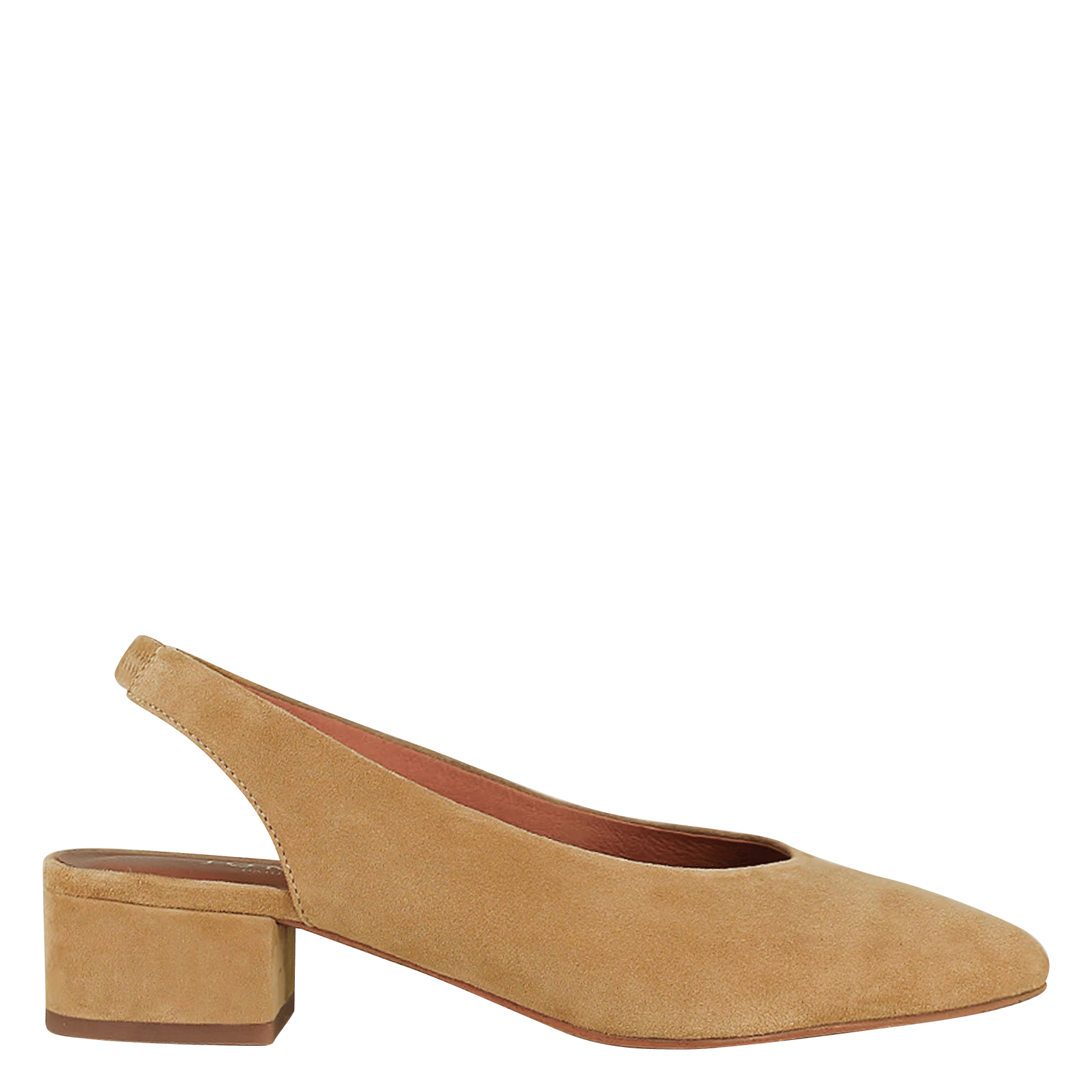 Ballerines en cuir velours vince JONAK Marron