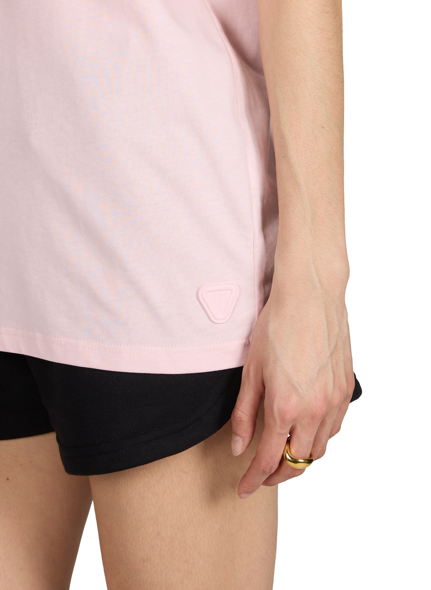 Printed straight t-shirt GERTRUDE ET GASTON Pink