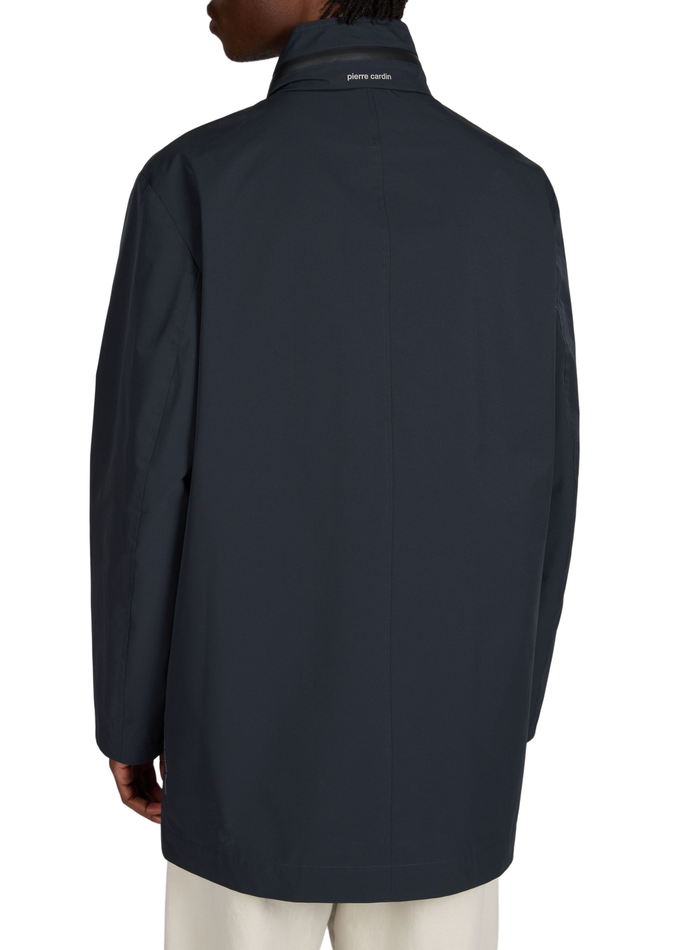 Rechte parka met geïntegreerde capuchon PIERRE CARDIN Blauw