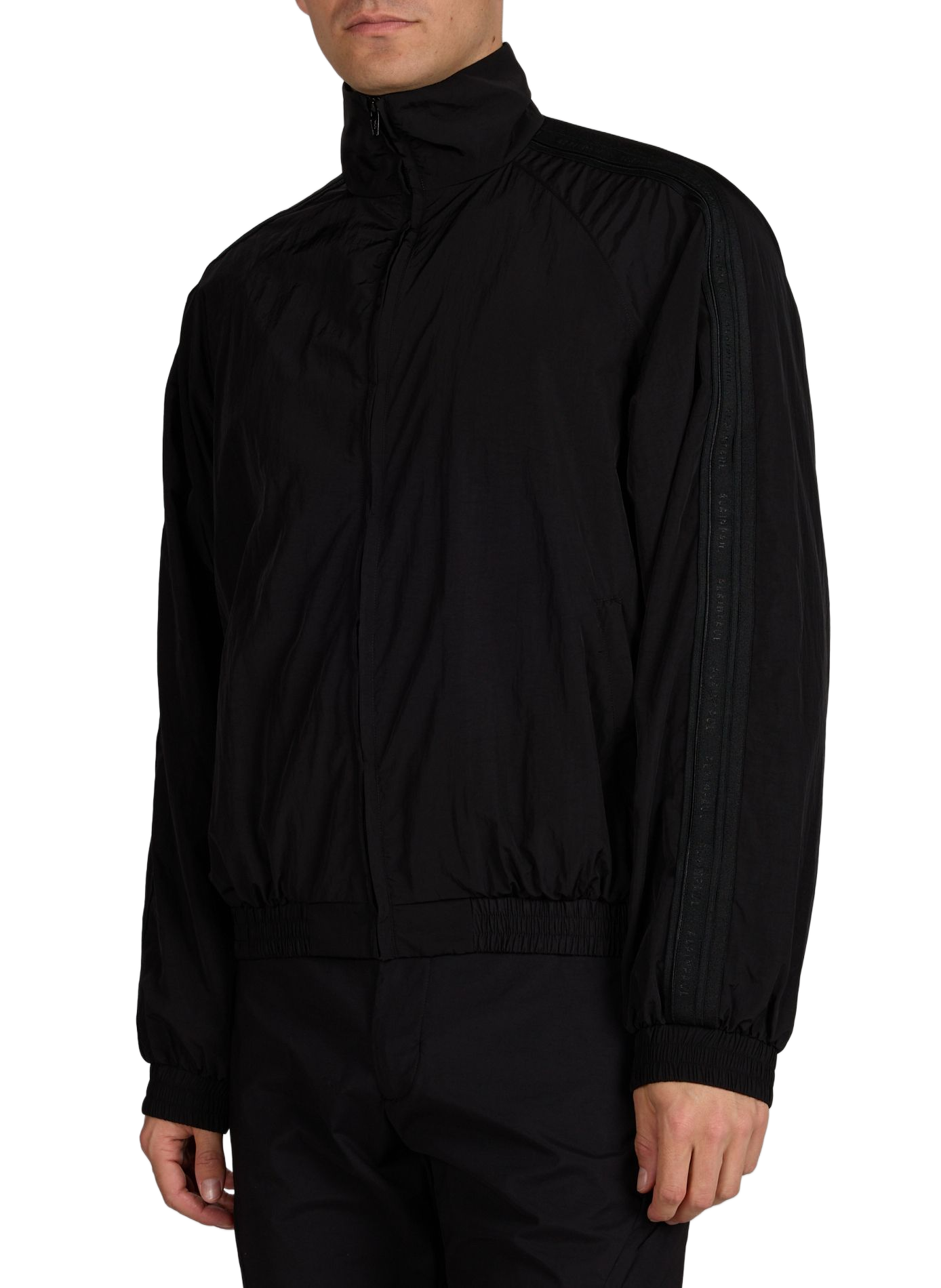 Zippered high-neck jacket ALAINPAUL Black
