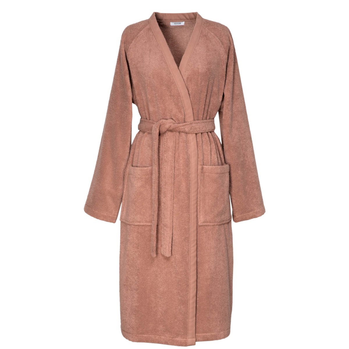 Peignoir long en coton, ma douce DESFORGES Marron