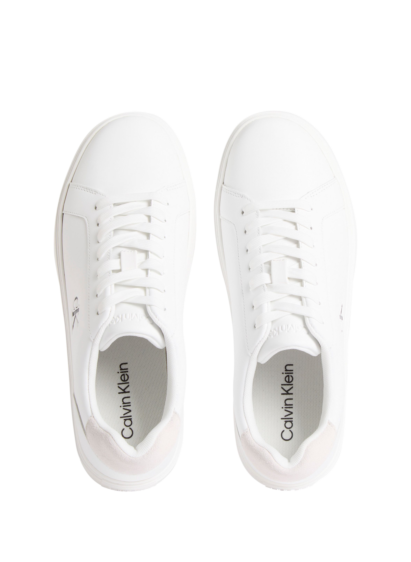 Smooth leather sneakers CALVIN KLEIN White