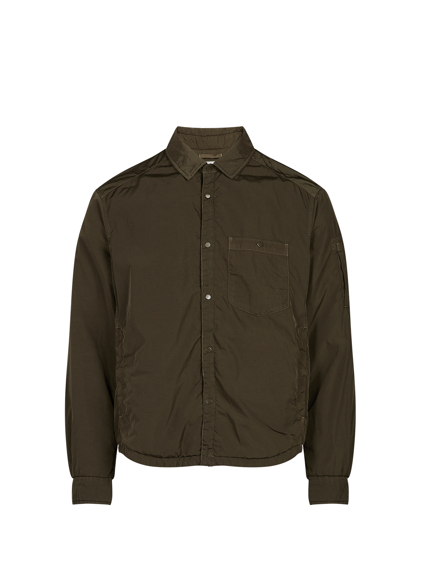 Jacket with classic collar CP COMPANY Khaki