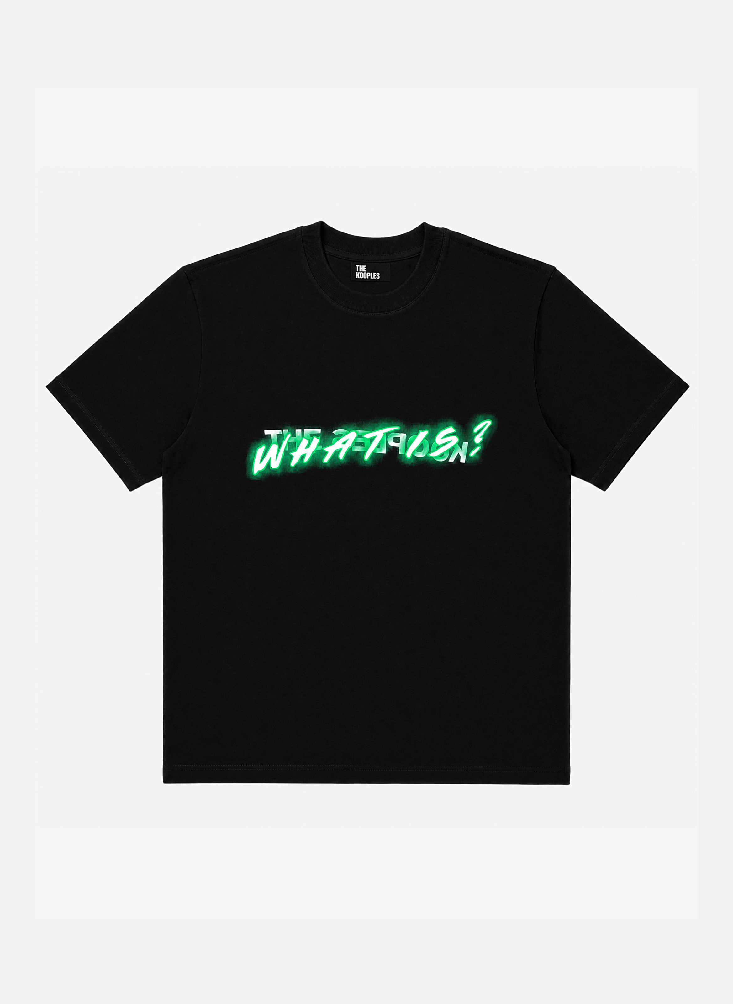 T-shirt what is fluo THE KOOPLES Noir