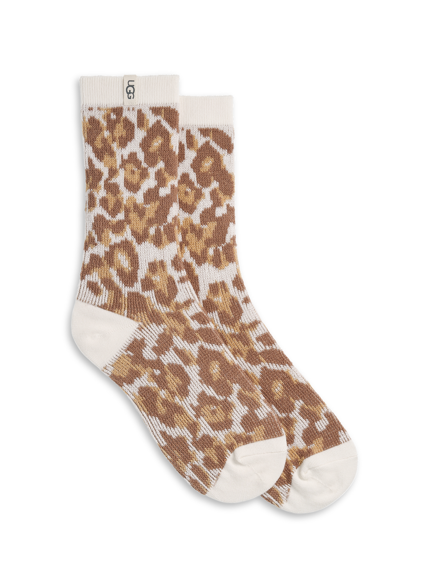 Animal-print socks in a cotton blend UGG Multicolour
