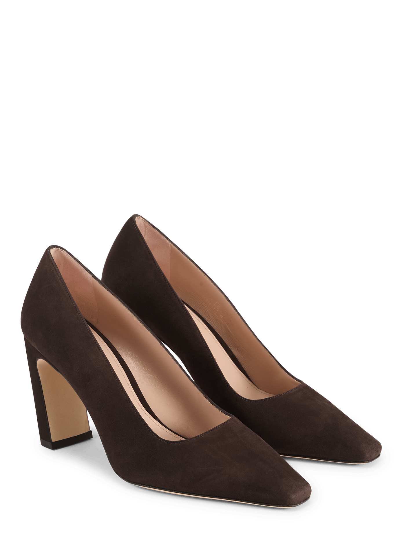Smooth leather ms pump STUART WEITZMAN Brown