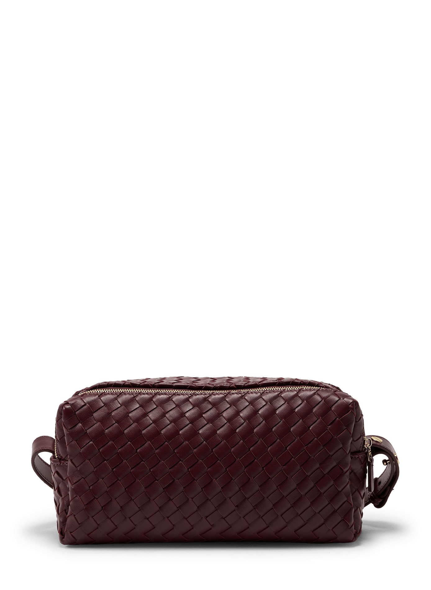 Tasche/Etui aus geflochtenem Leder ELLEME Rot