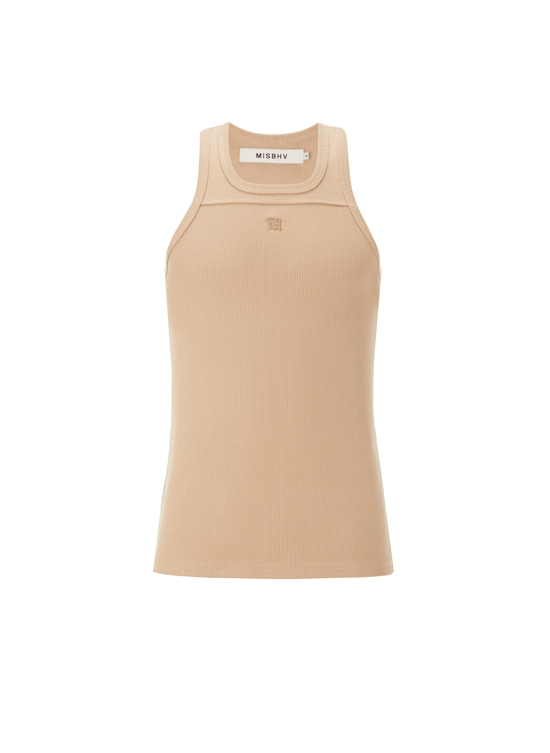 Débardeur M côtelé en coton