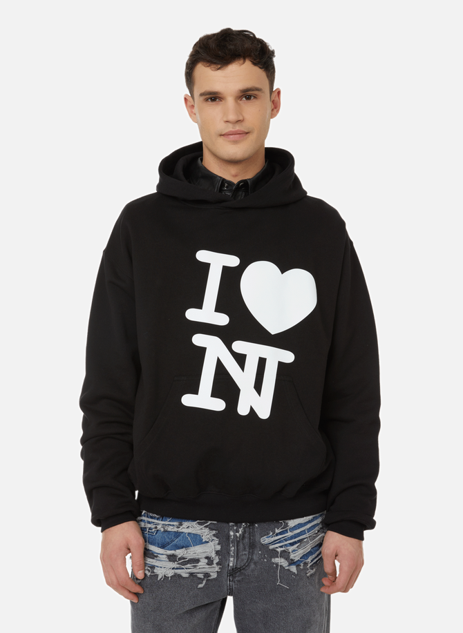 I Love NT V1 cotton hoodie GUNTHER