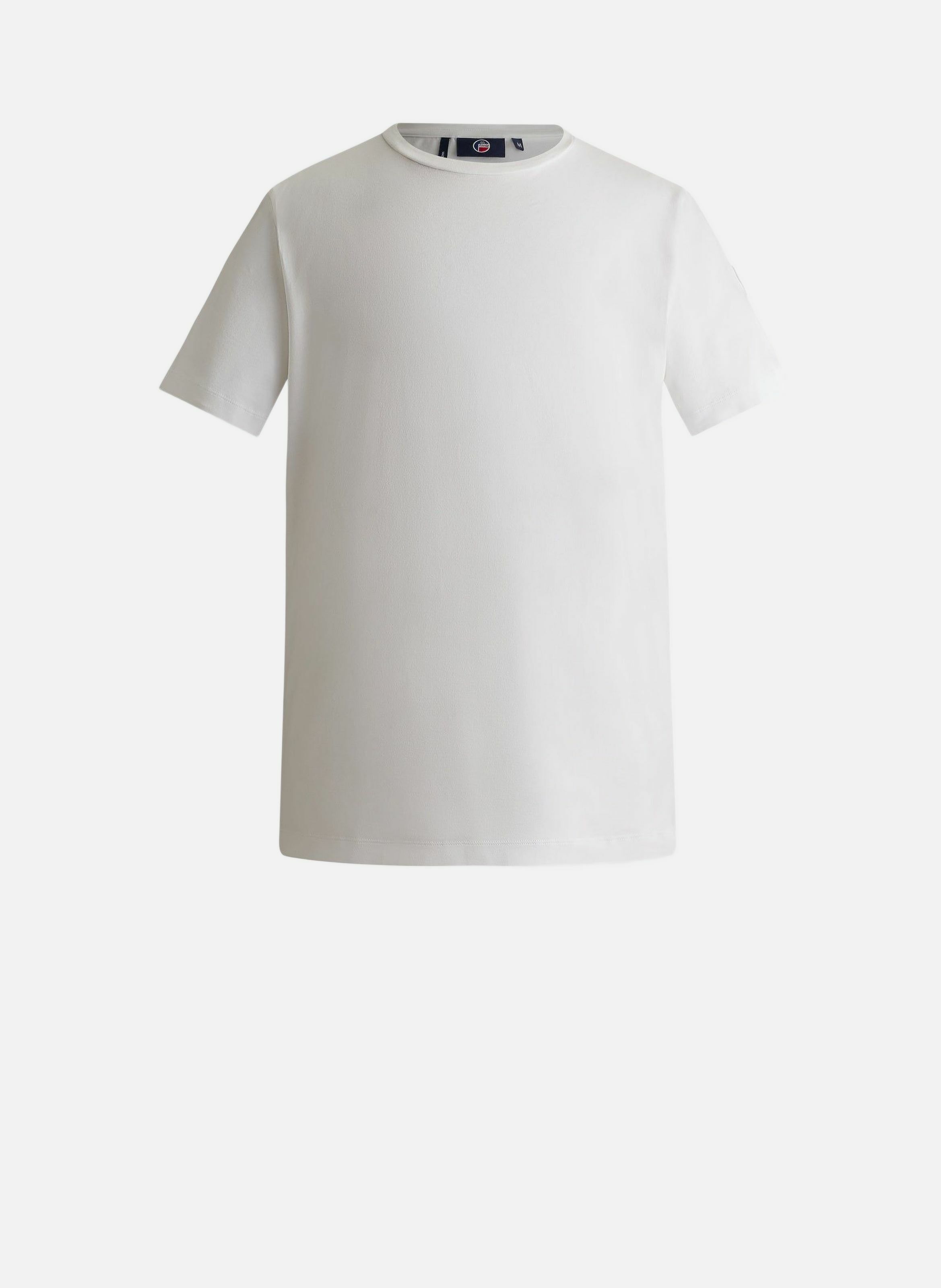 T-shirt riviere col rond coupe regular FUSALP Blanc