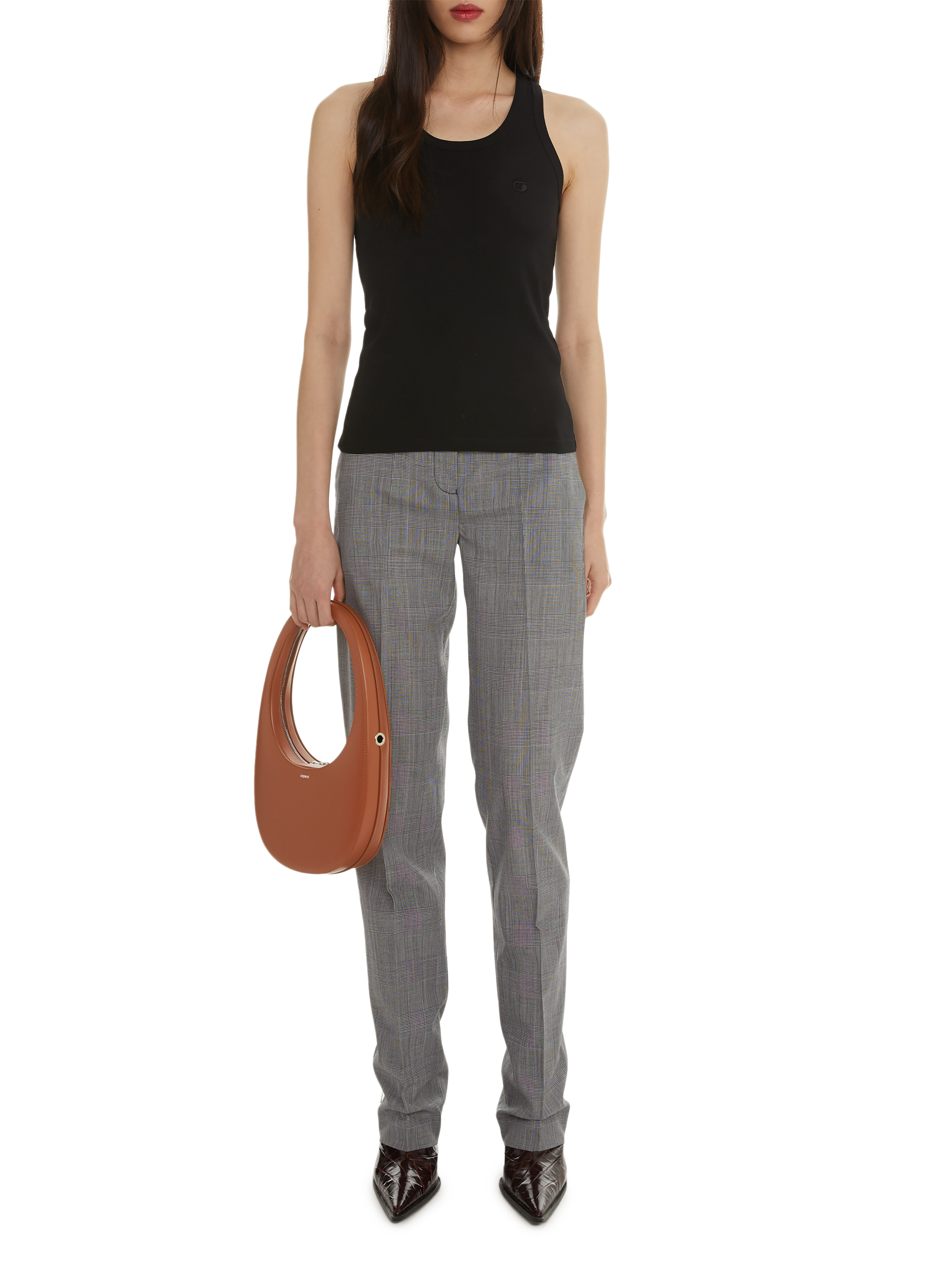 Cotton tank top  COPERNI Black