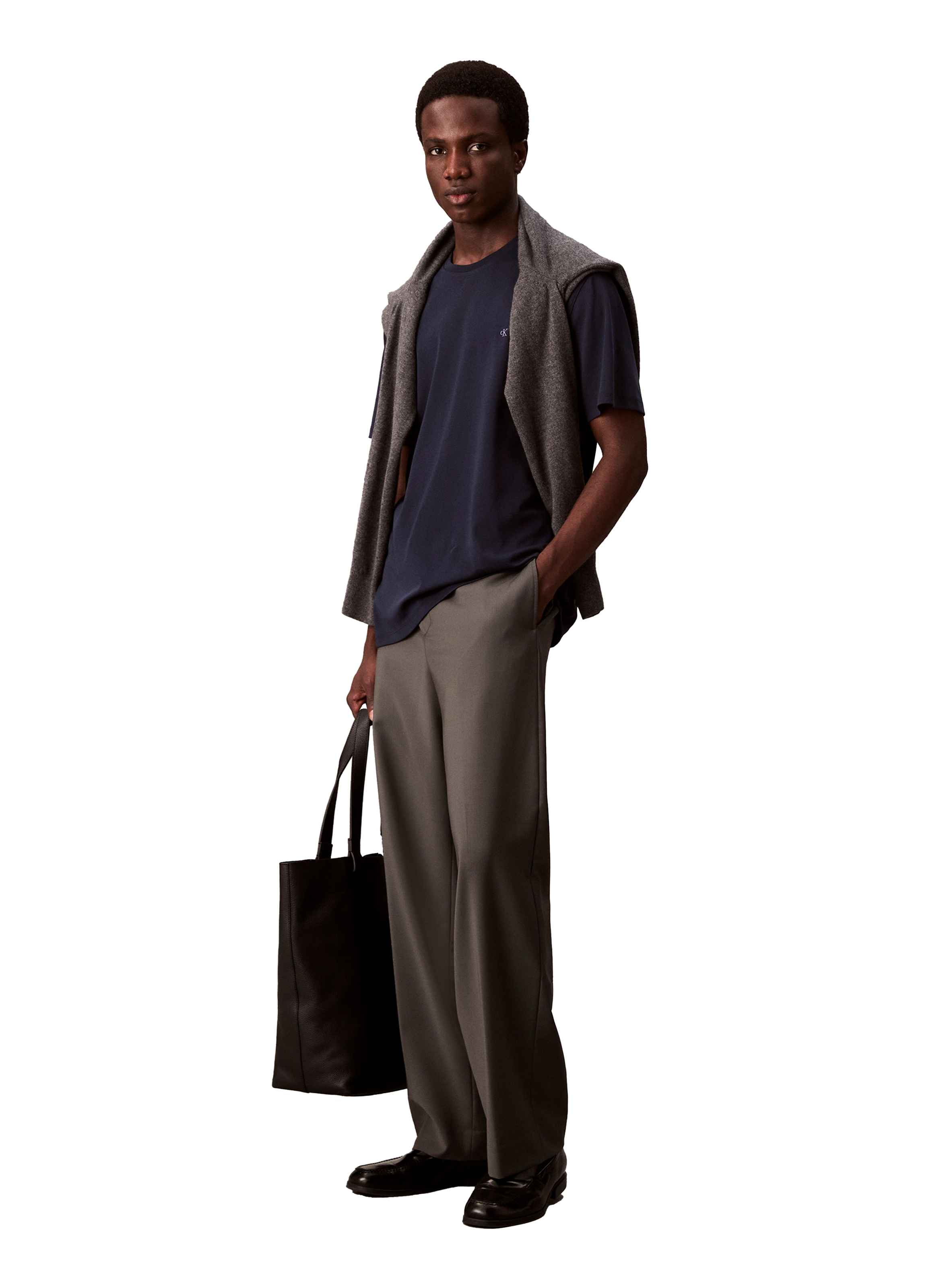 Classic Cotton T-Shirt CALVIN KLEIN Blue