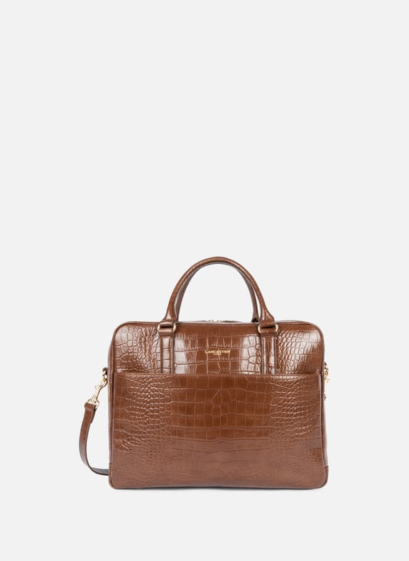 Leather Briefcase Sac Documents Femme Cartable Sac Porte Document