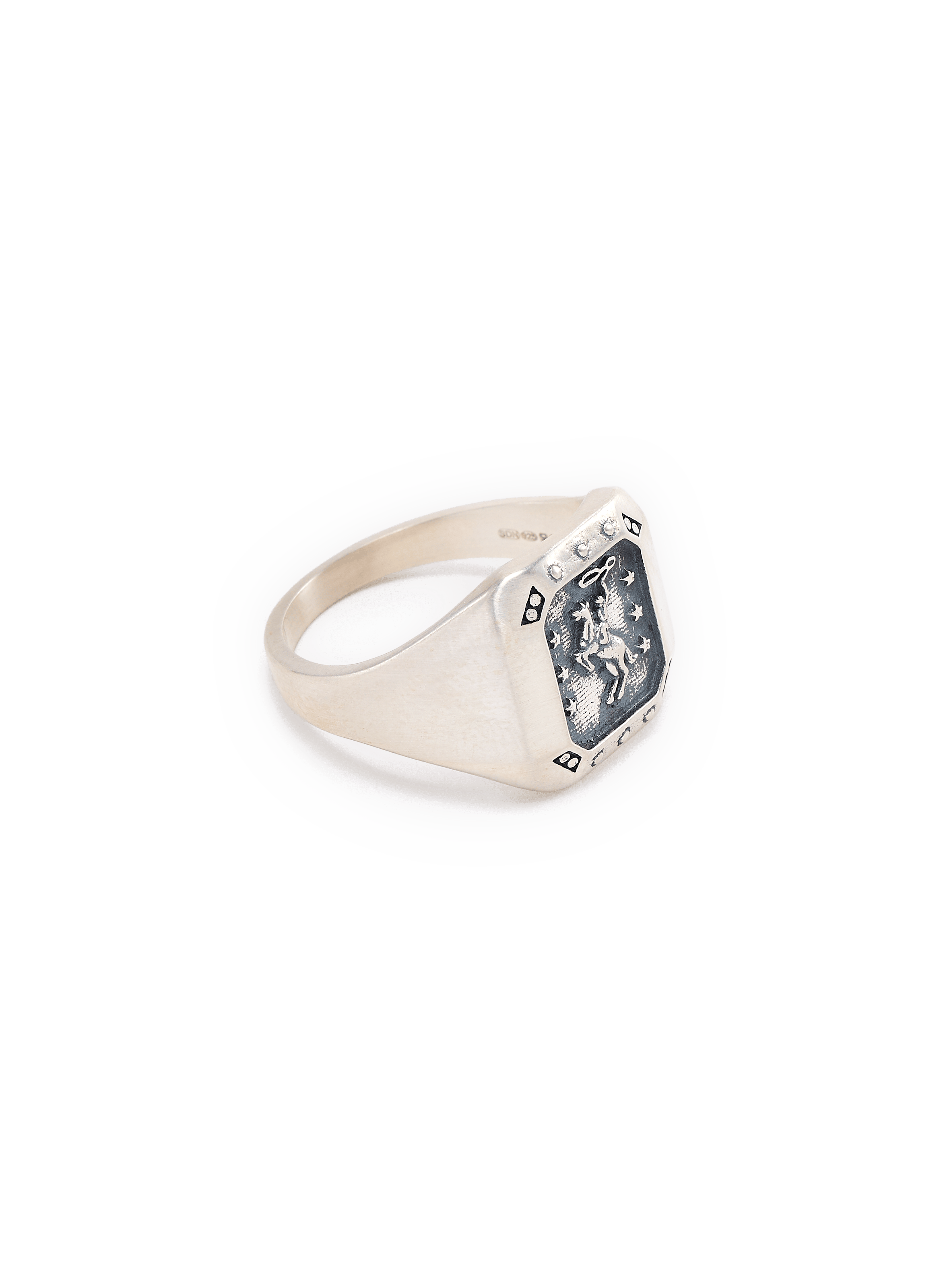 Rodeo silver ring SERGE DENIMES Silver