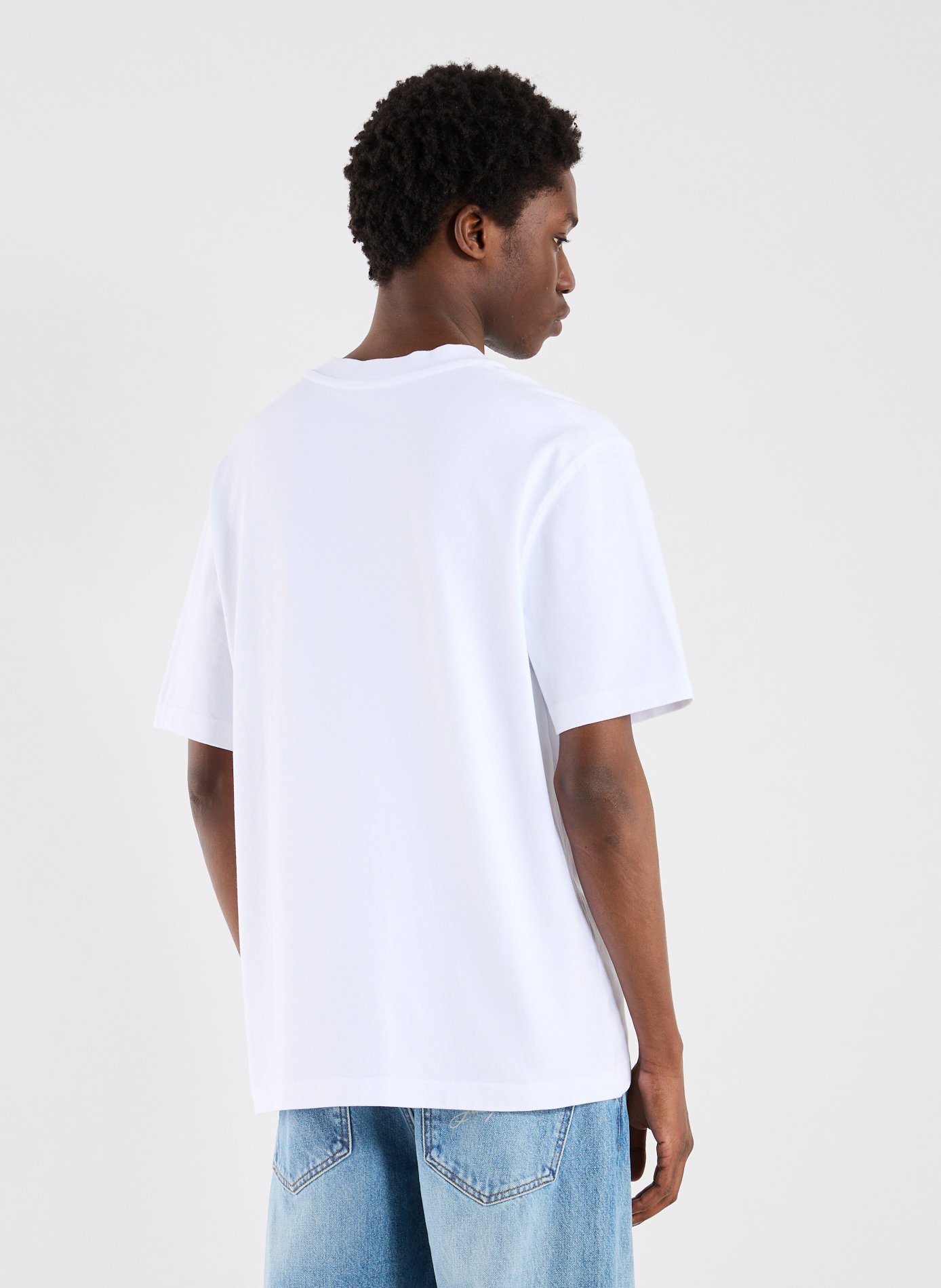 Straight-fit cotton T-shirt JACQUEMUS White