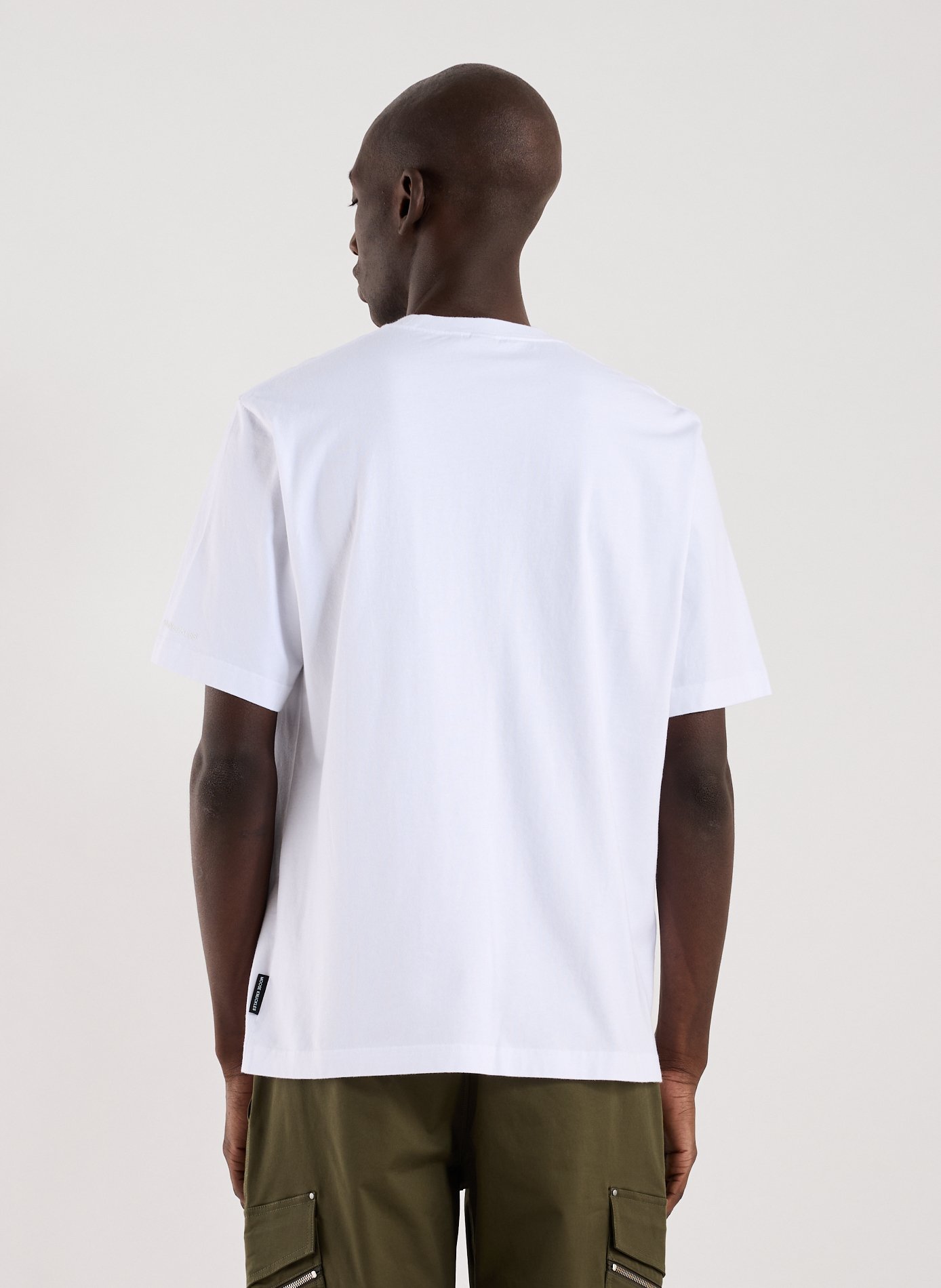 Cotton Logo T-shirt MOOSE KNUCKLES White