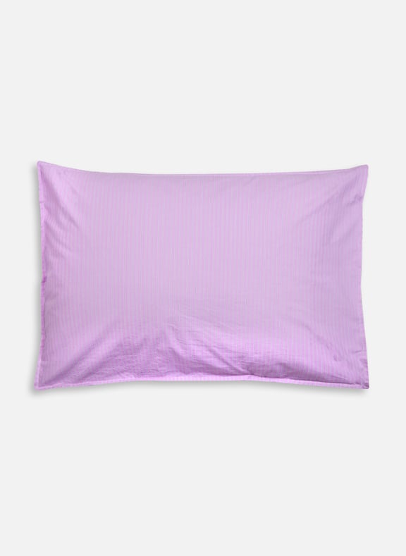 Cotton percale pillowcase Pink by AU PRINTEMPS PARIS AU PRINTEMPS PARIS Cotton percale pillowcase Pink