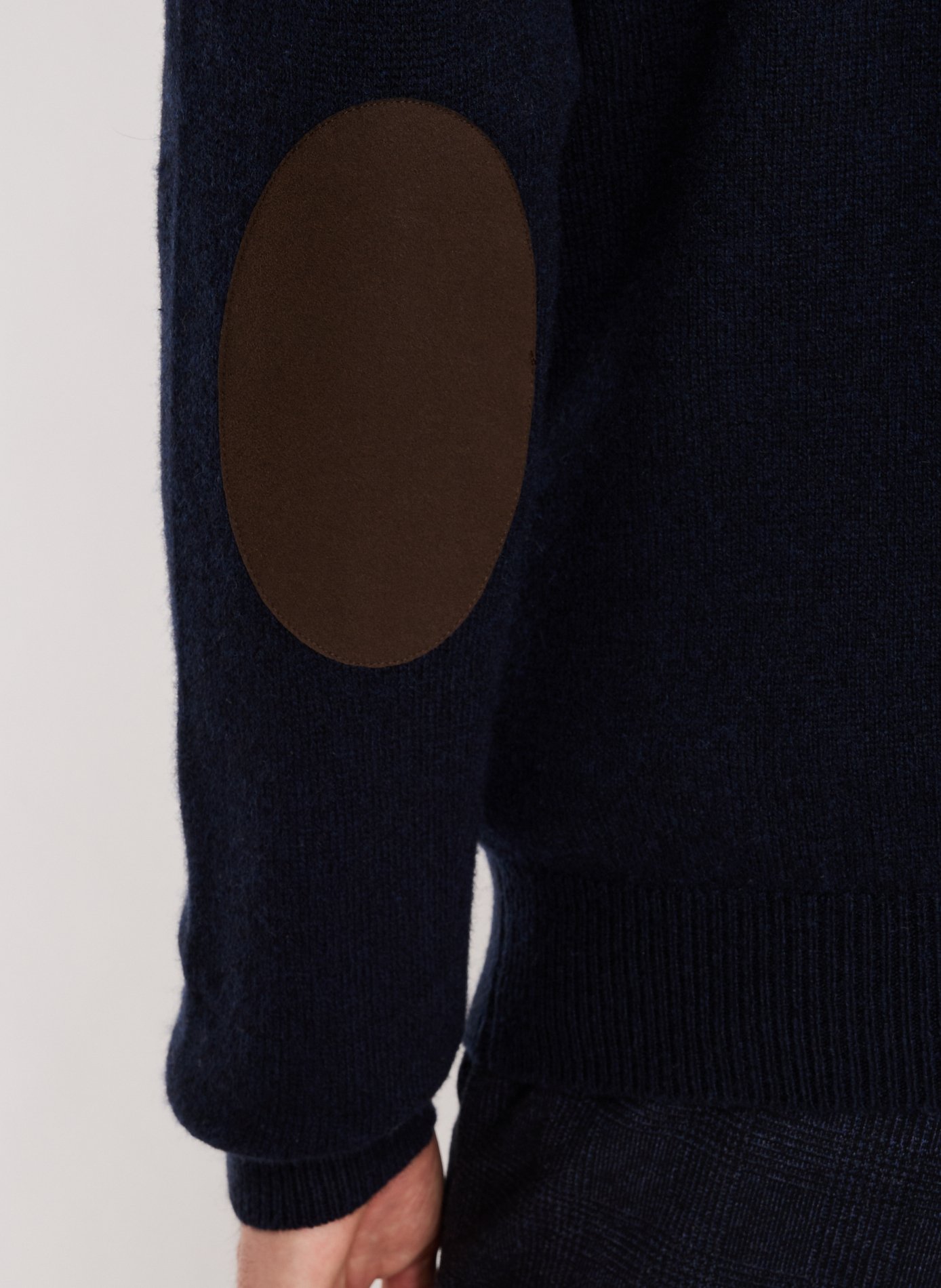 Fox patch cardigan HACKETT Blue